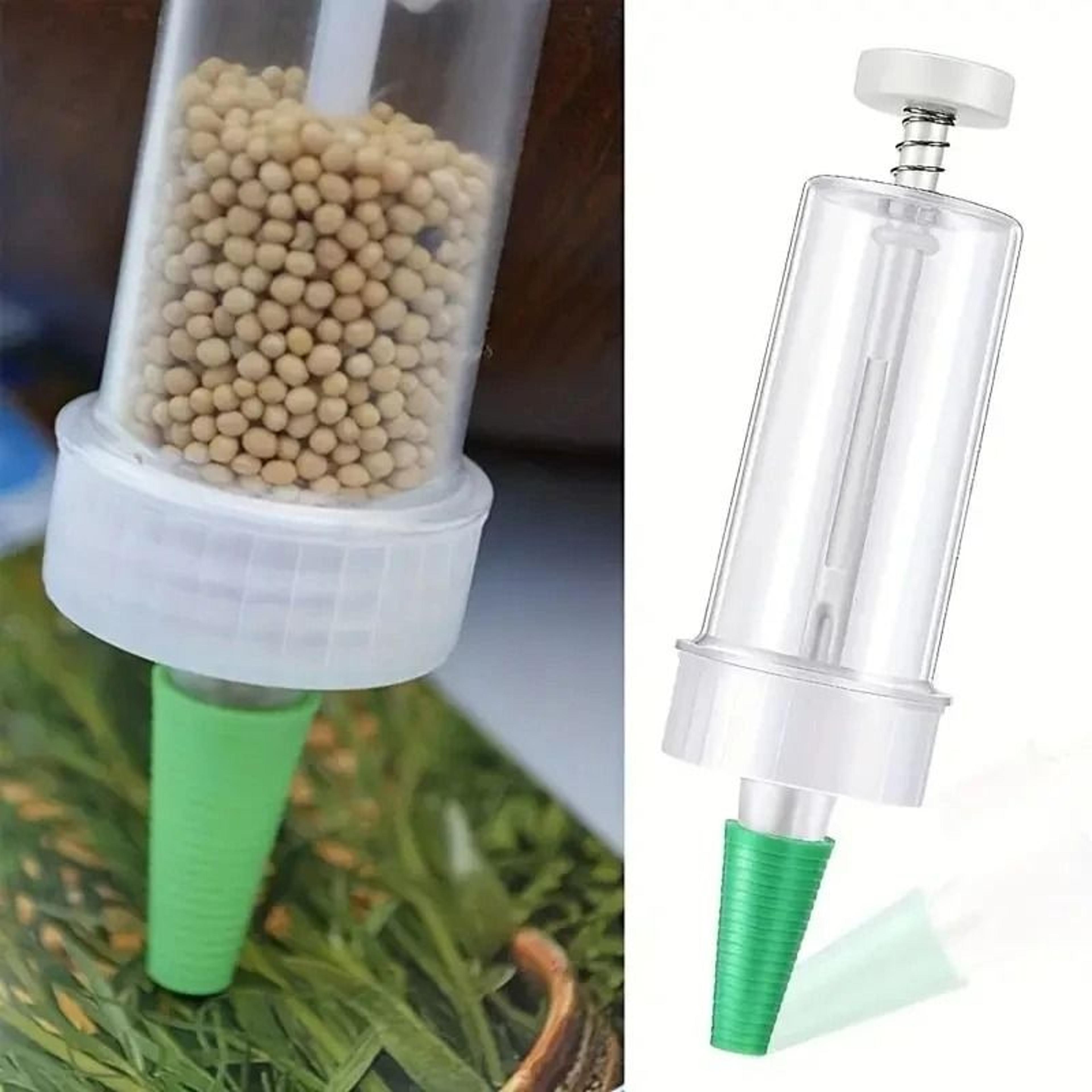 Mini Manual Handheld Seed Dispenser Seeder Tool For Garden Planting And Flower Pots 1