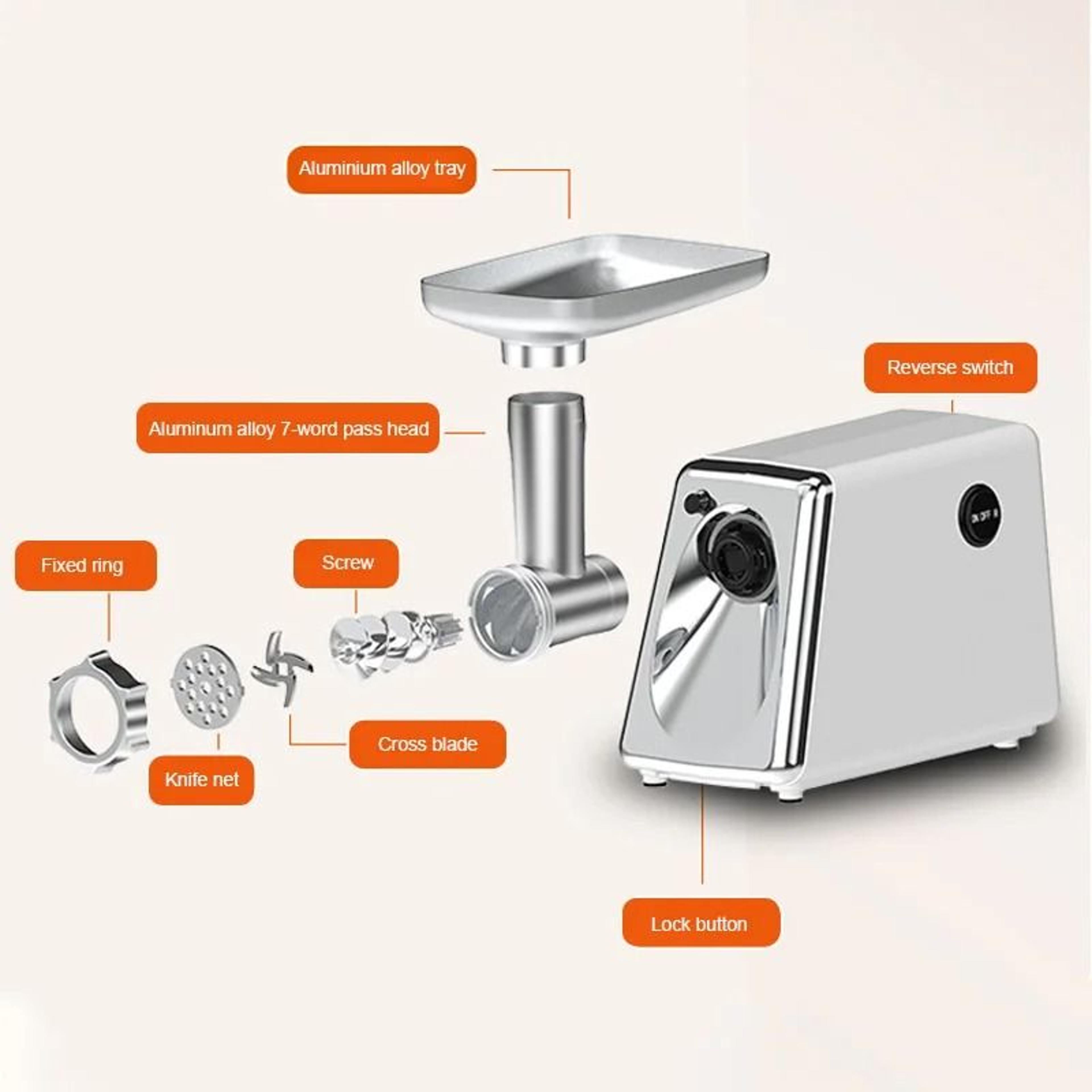 Heavy Duty Electric Meat Grinder And Sausage Stuffer Maker For Home Kitchen And Commercial Use 5