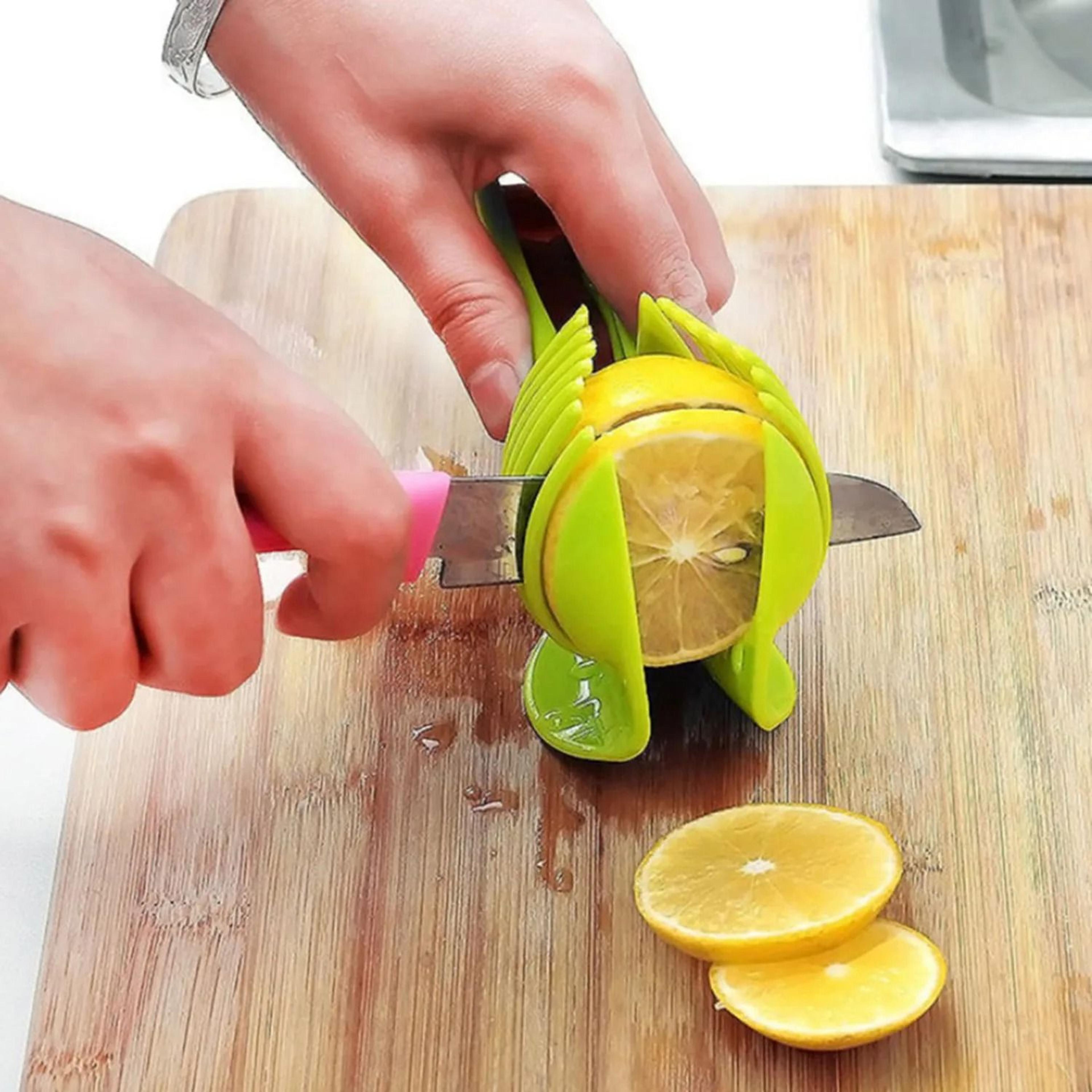 Handheld Plastic Potato Slicer And MultiFunctional Tomato And Lemon Cutting Tool 2