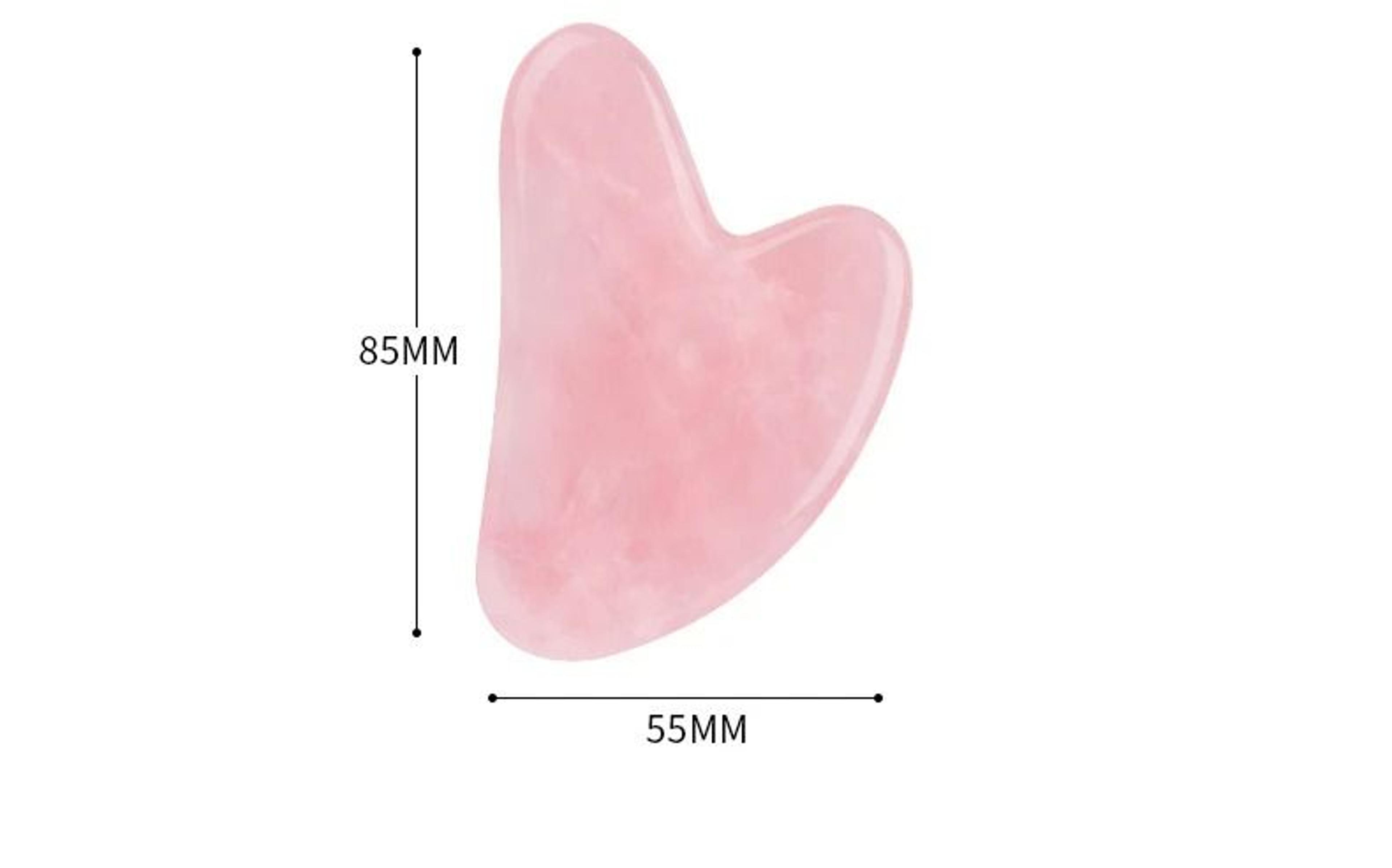 HighQuality Quartz Jade Facial Roller And Gua Sha AntiAging Set 4