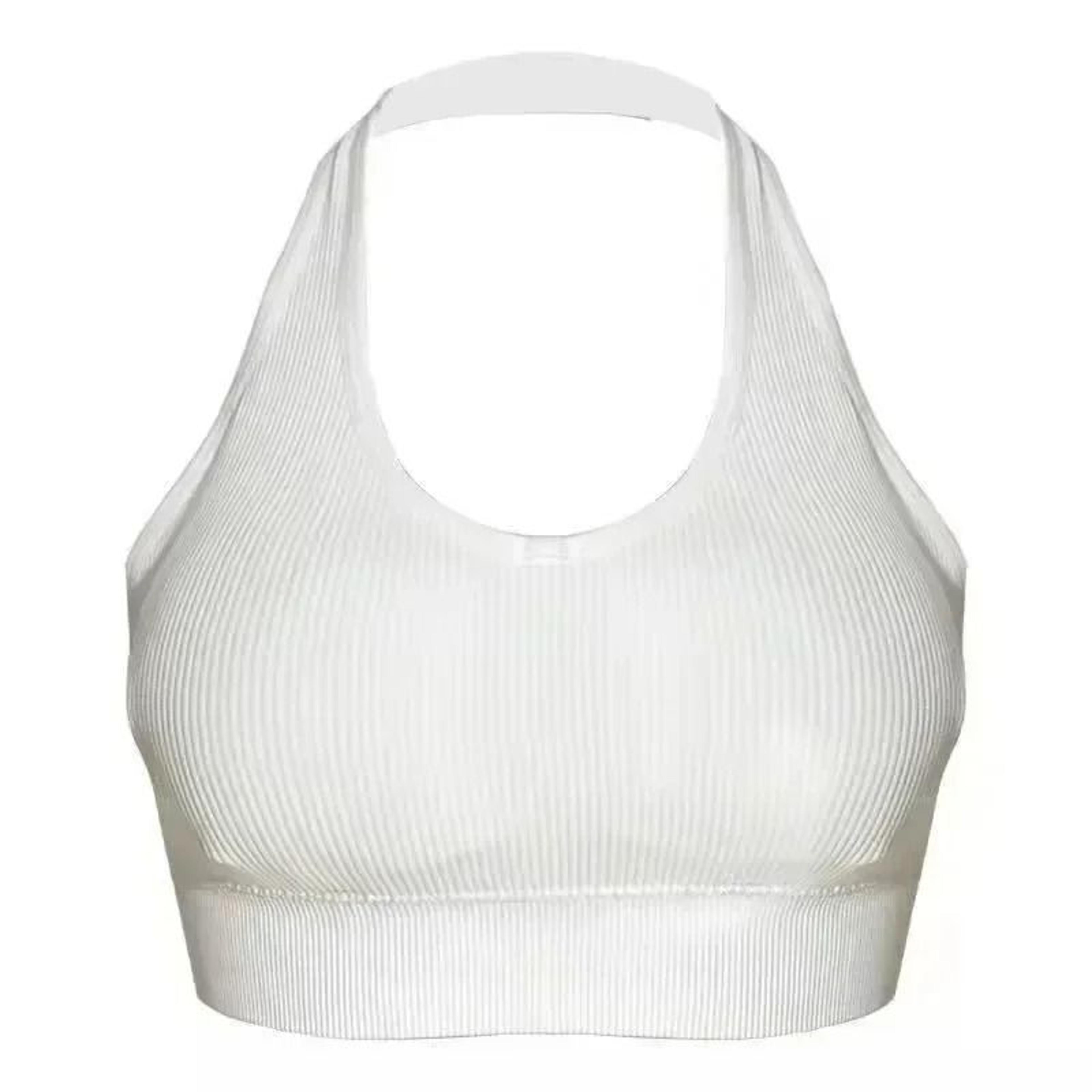 Sexy Halter Backless Camisole  Soft WireFree Sport Bra  Crop Top 8