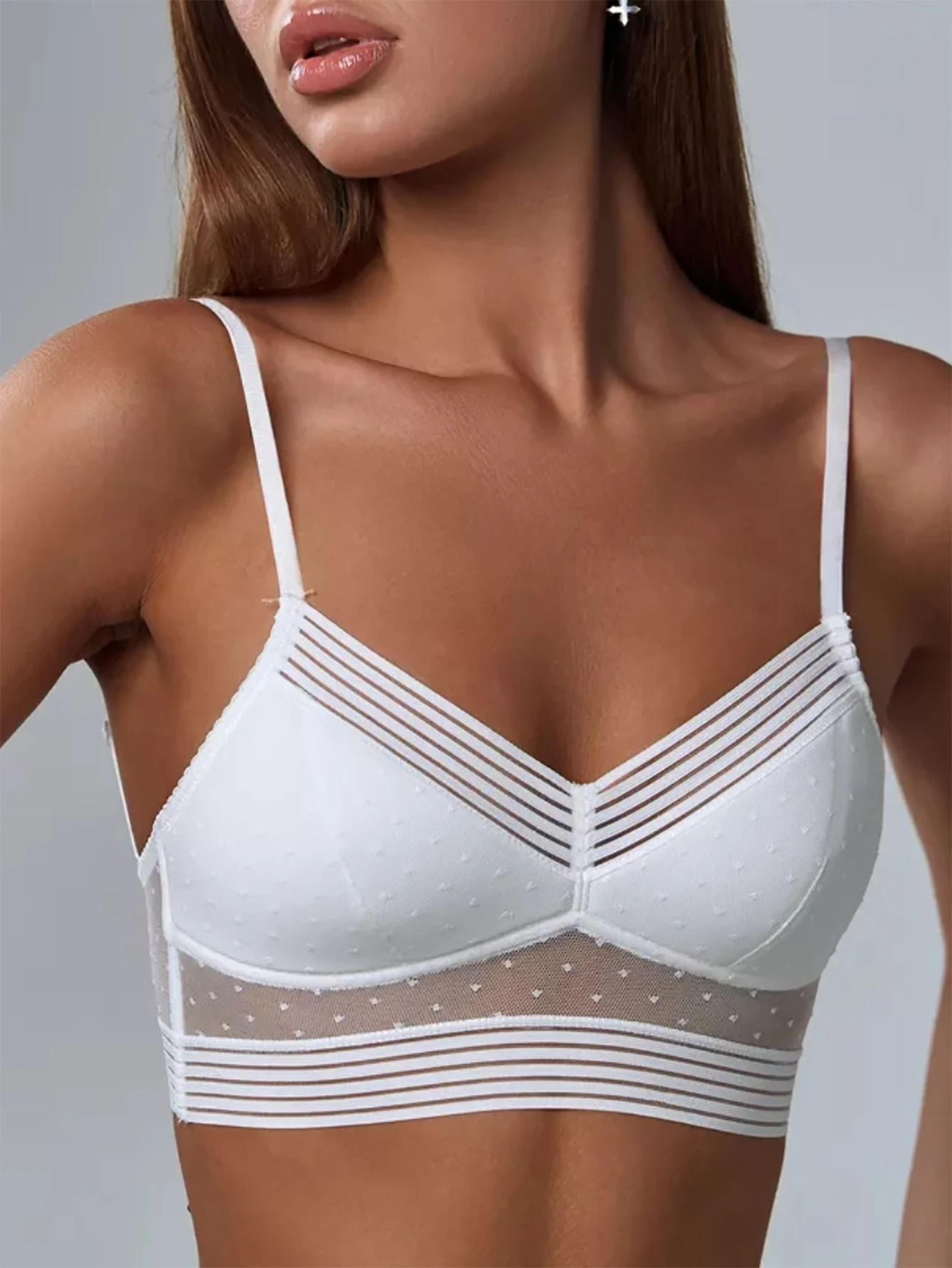 sexy lace u-shaped backless bra - wireless ultra-thin invisible lingerie