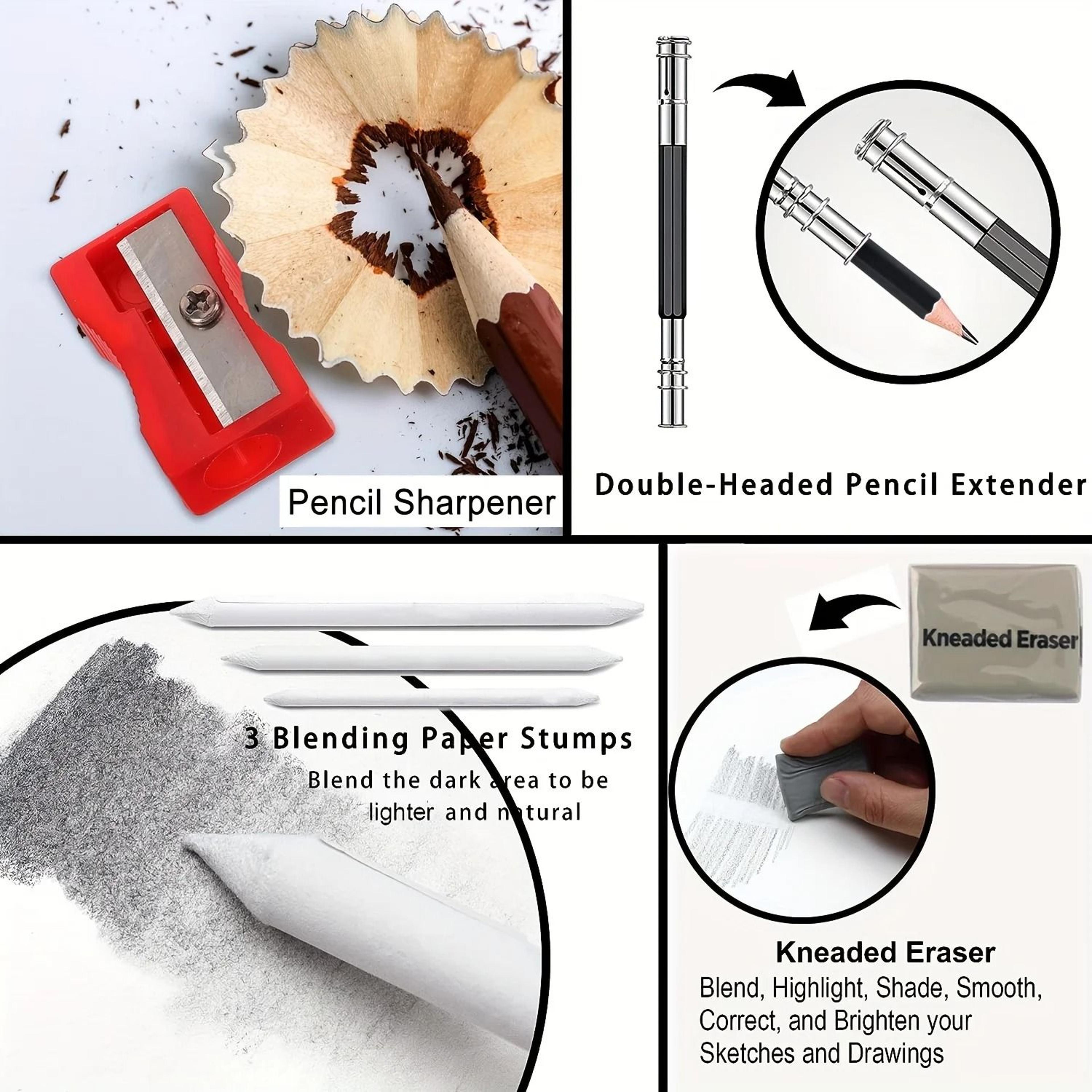 Professional 29Piece Sketching  Drawing Pencil Kit  Master Art Supply Set 3