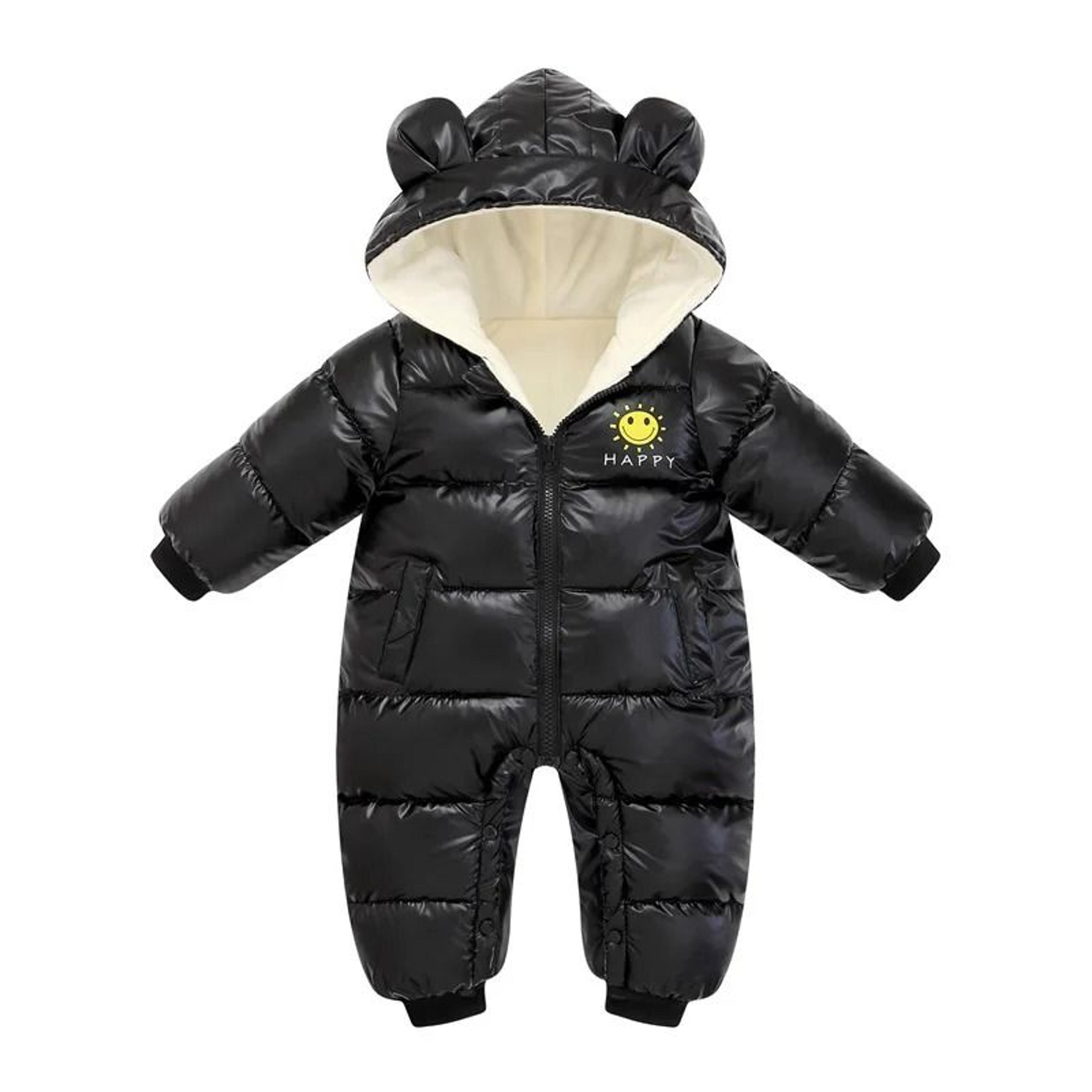 2025 Waterproof Baby Winter Snowsuit  VelvetLined NoWash Newborn Jumpsuit 7