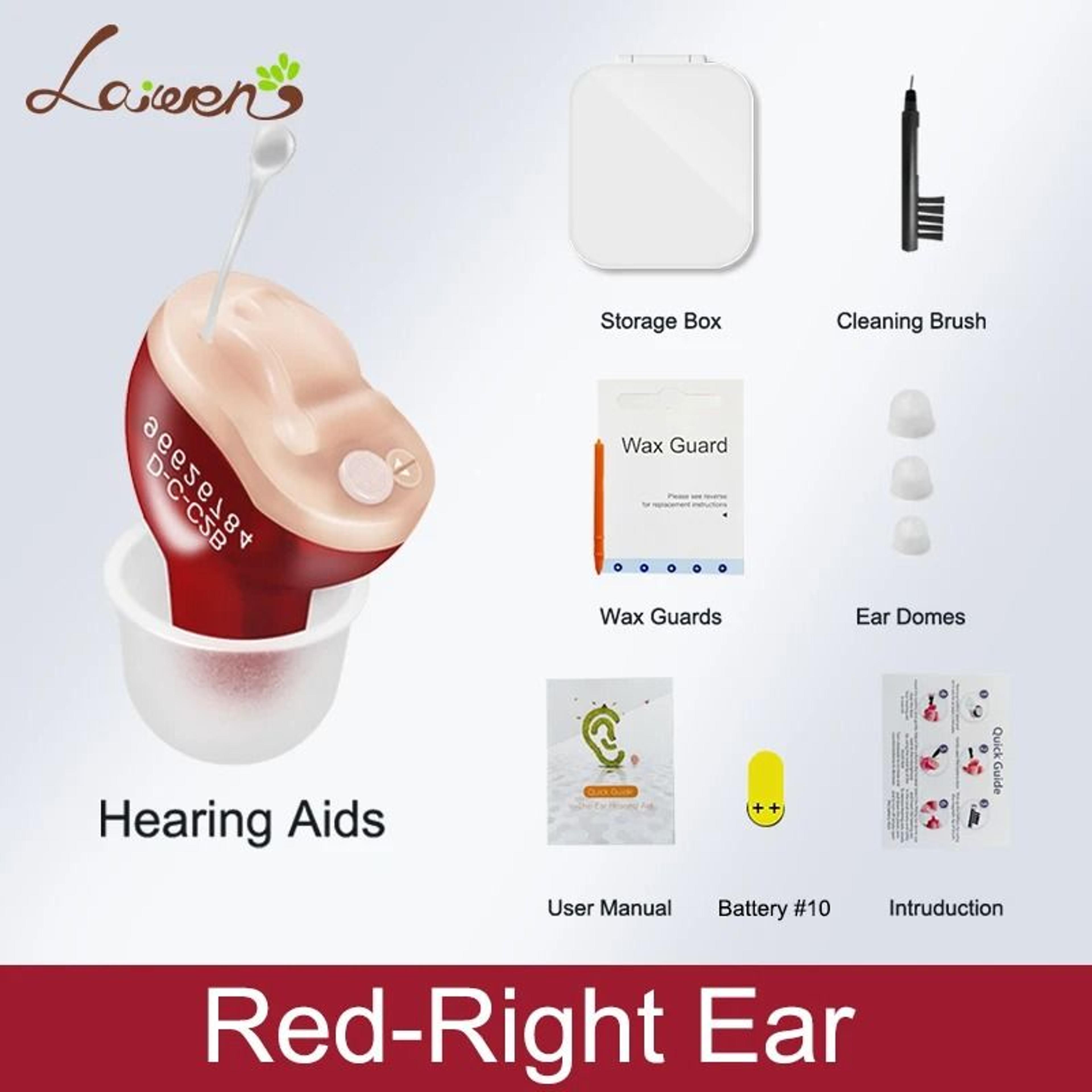 Invisible Wireless Mini CIC Hearing Aid  Adjustable Sound Amplifier For Severe Loss 14