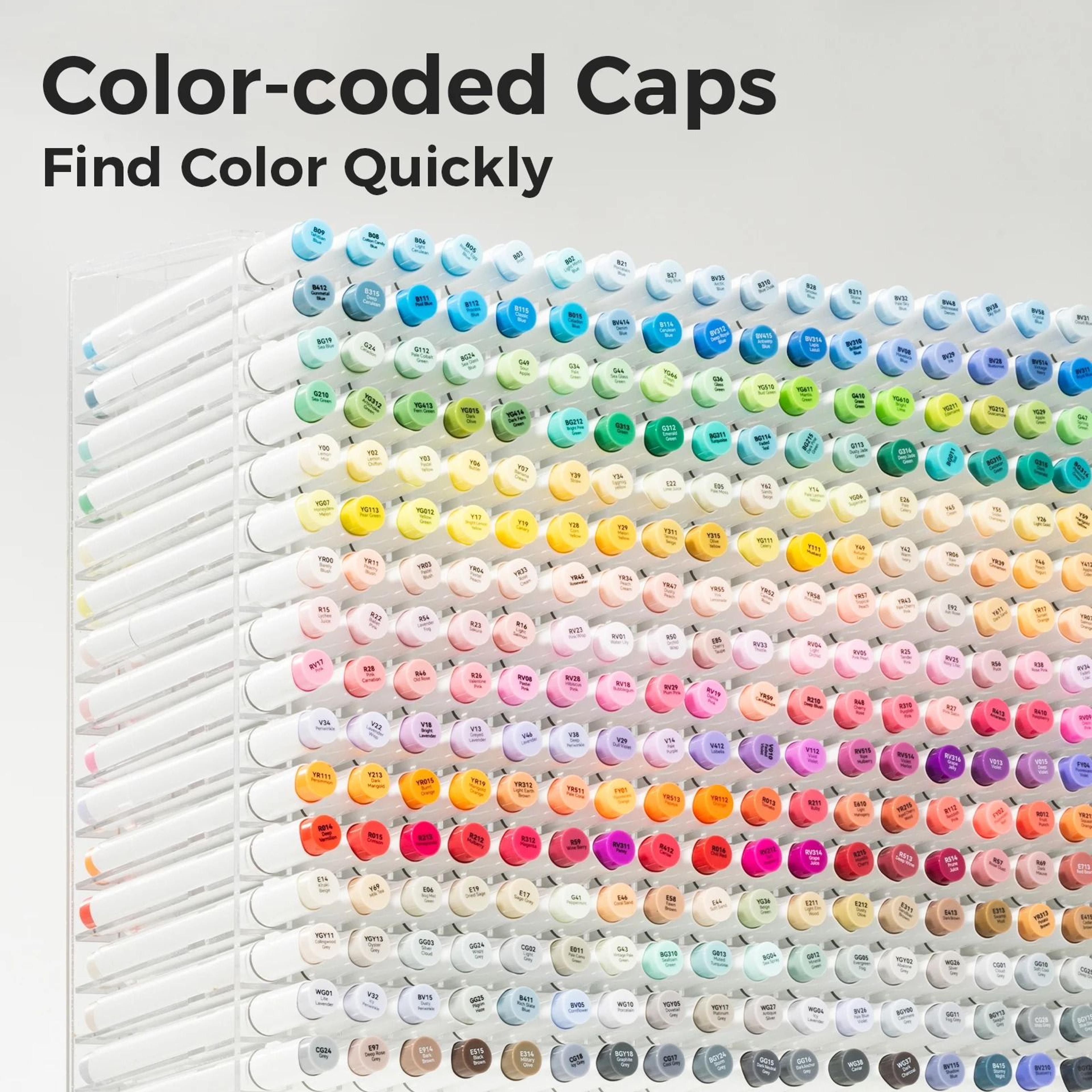 Ohuhu Honolulu 320Color Master Marker Set  Refillable Alcohol Art Markers 4
