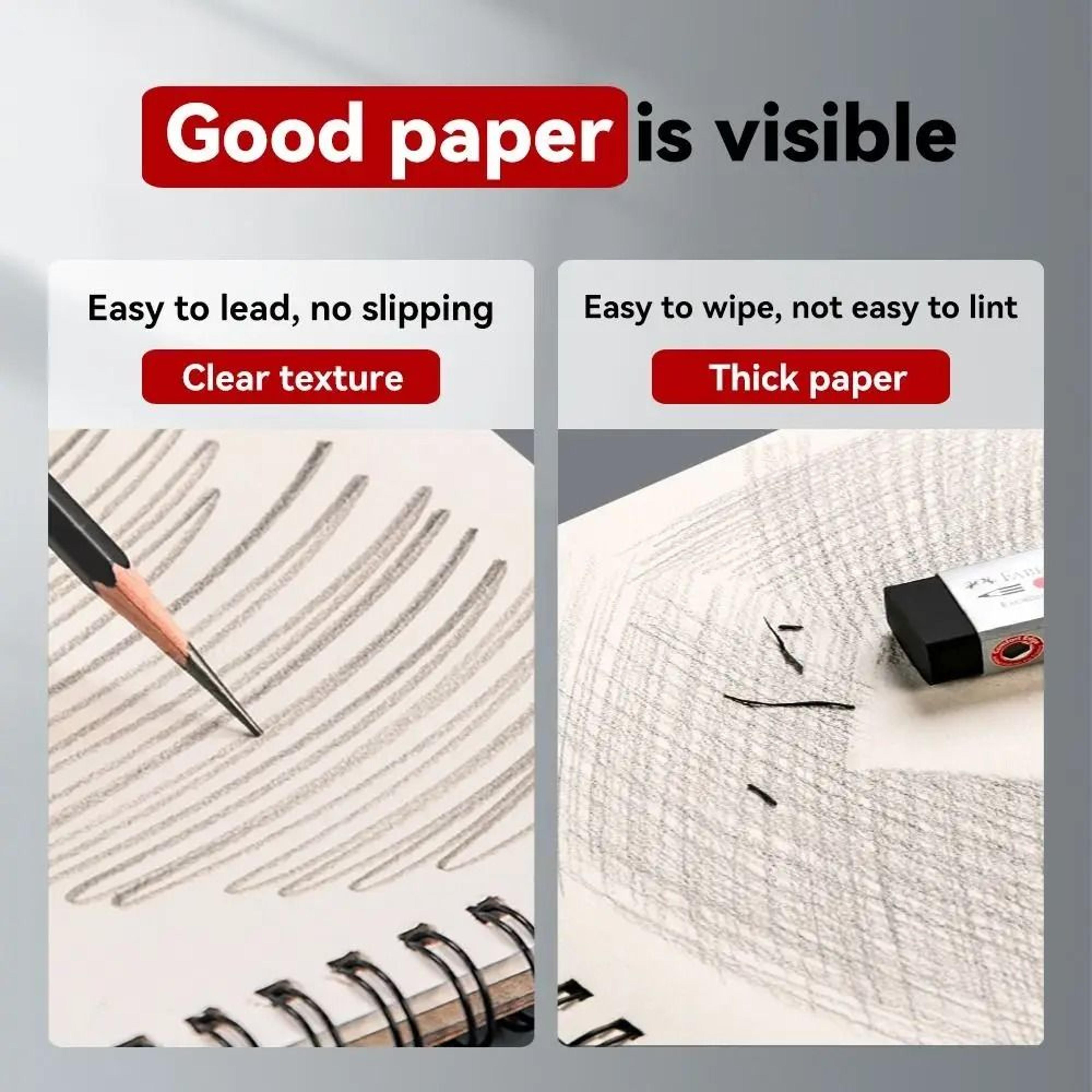SpiralBound Artist Sketchbook  EcoFriendly Thick AcidFree Paper For Sketching  Oil Painting 3