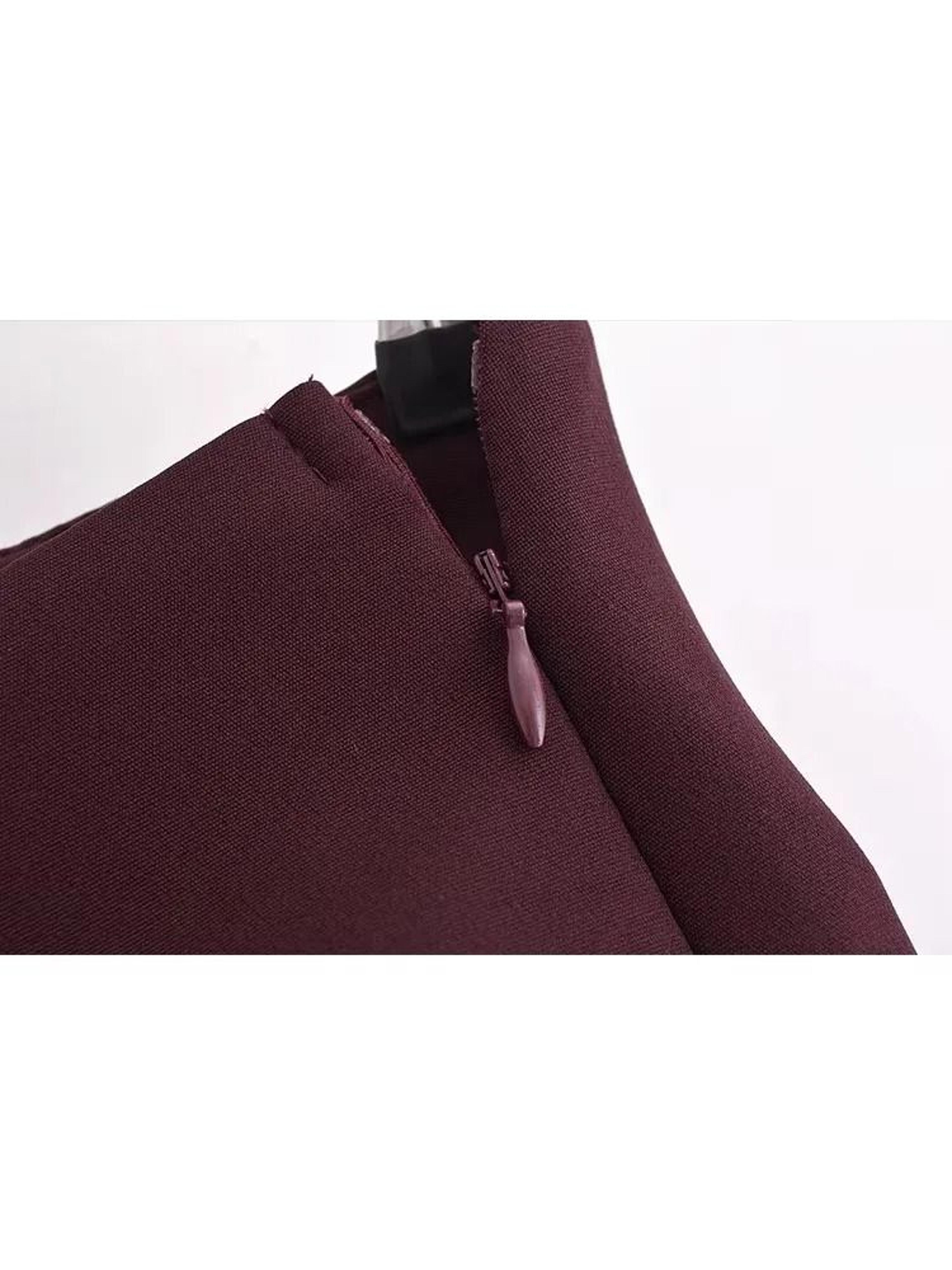 TFMLN New Spring Solid Skort  Womens Fashion SideZipper Mini ShortsSkirt System 4