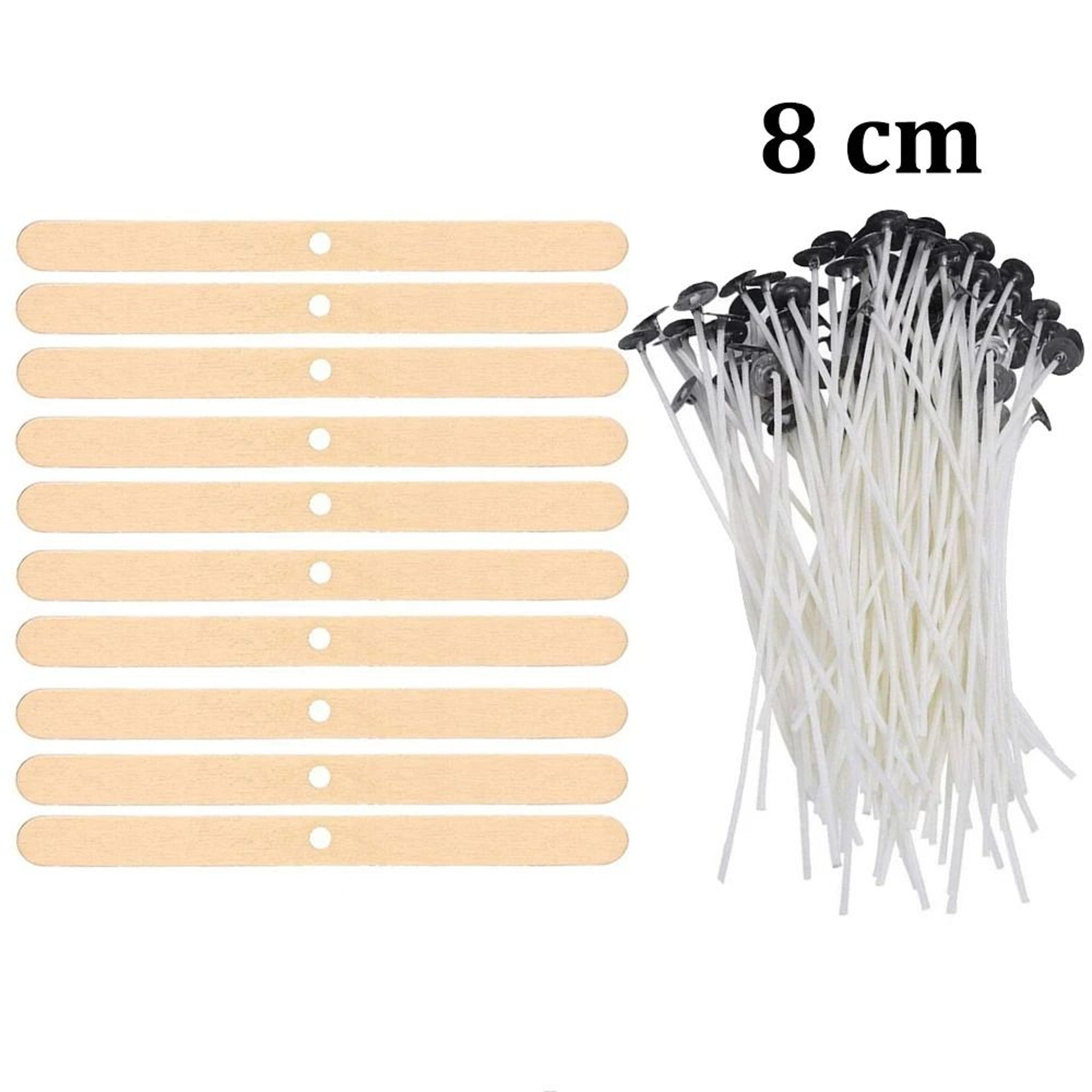 Smokeless PreWaxed Candle Wicks  Professional Cotton Core DIY Handmade Candle Tooling System 20