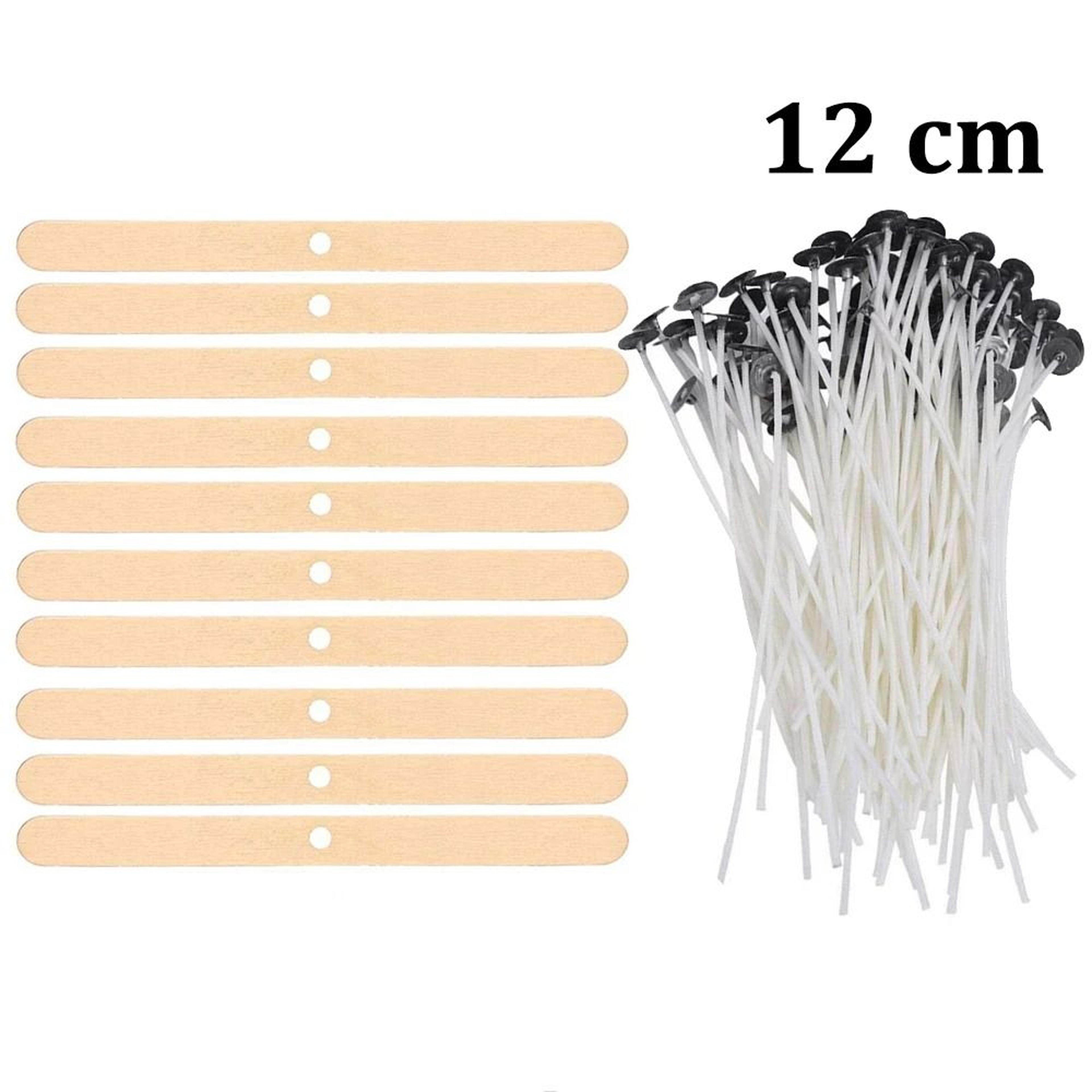 Smokeless PreWaxed Candle Wicks  Professional Cotton Core DIY Handmade Candle Tooling System 22