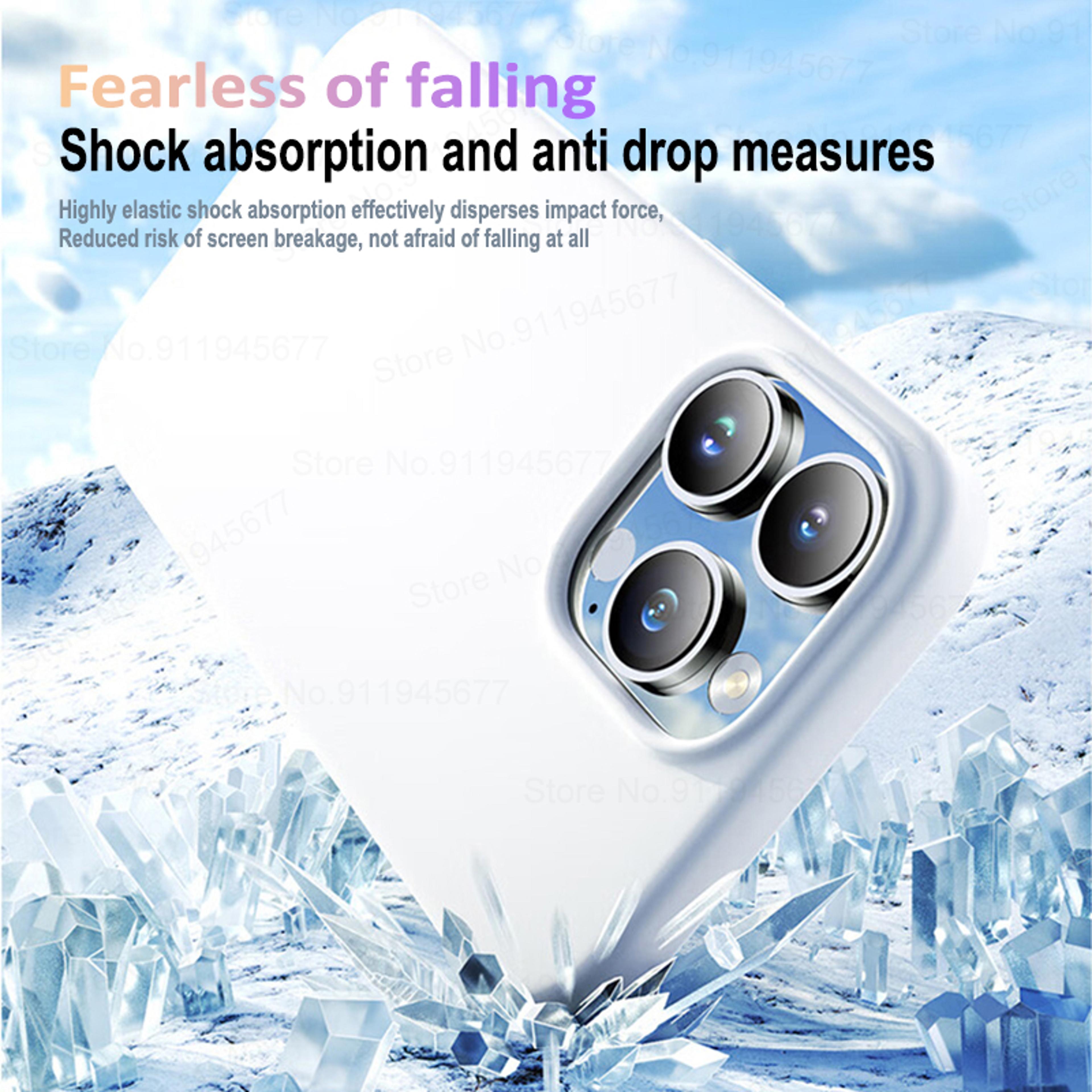 MagSafe Liquid Silicone Case For IPhone  Shockproof  Wireless Charging Protection 6