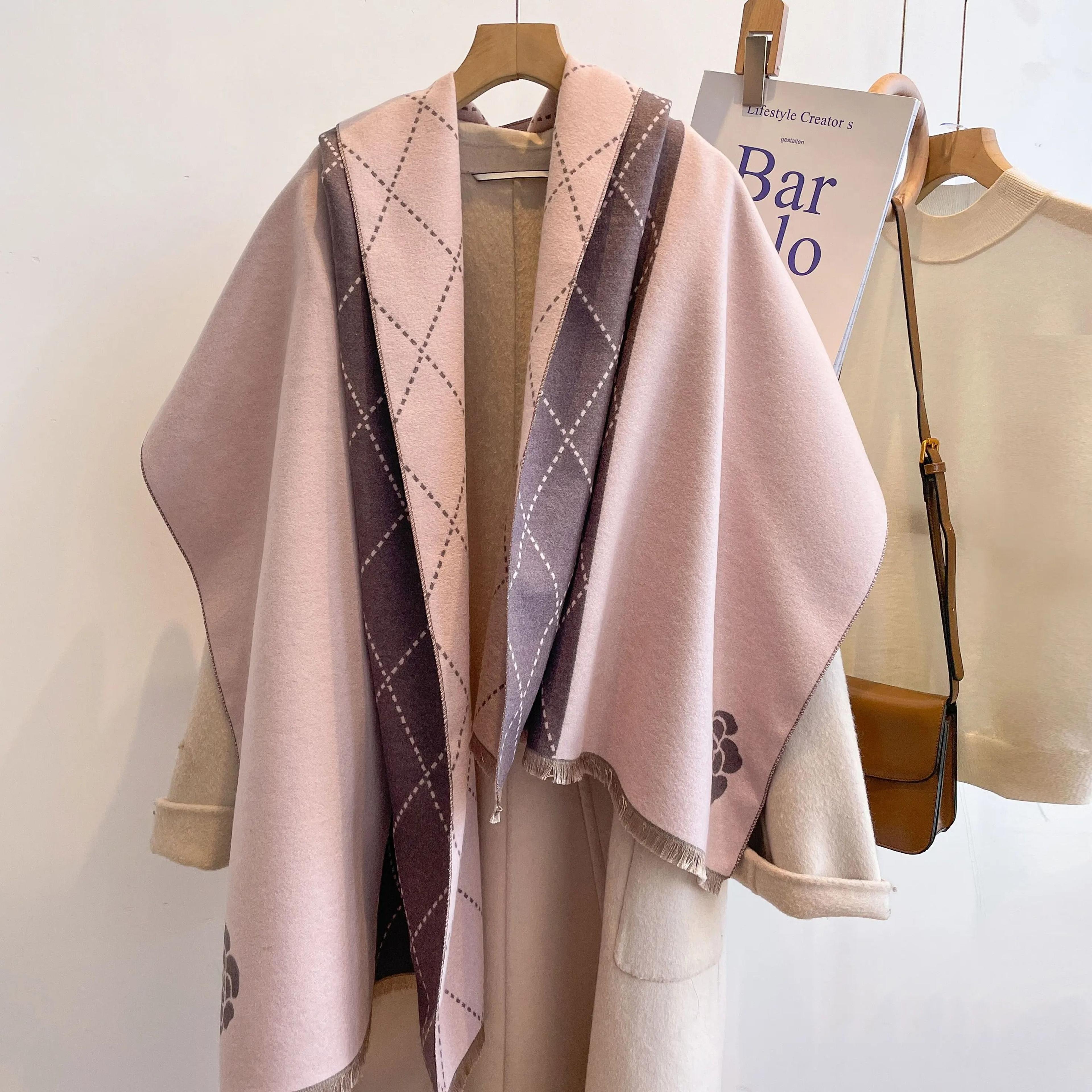 2023 Designer Cashmere Shawl  Ladies Winter Wrap  Premium Hijab Pashmina System 8