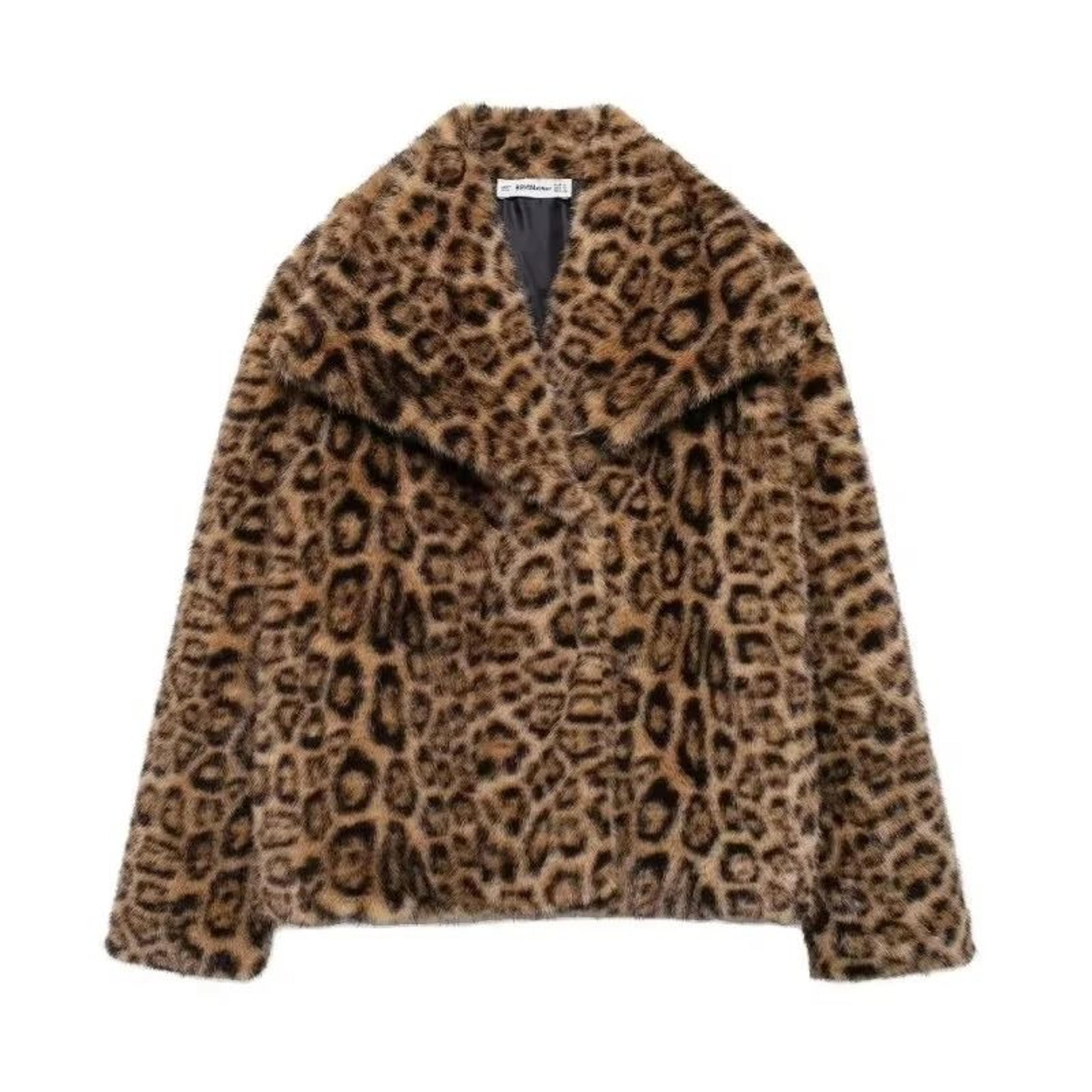 HH Elegant Faux Fur Outerwear System  Premium HighStreet Fluffy Lapel Jacket  Thermal Fashion Infra 18