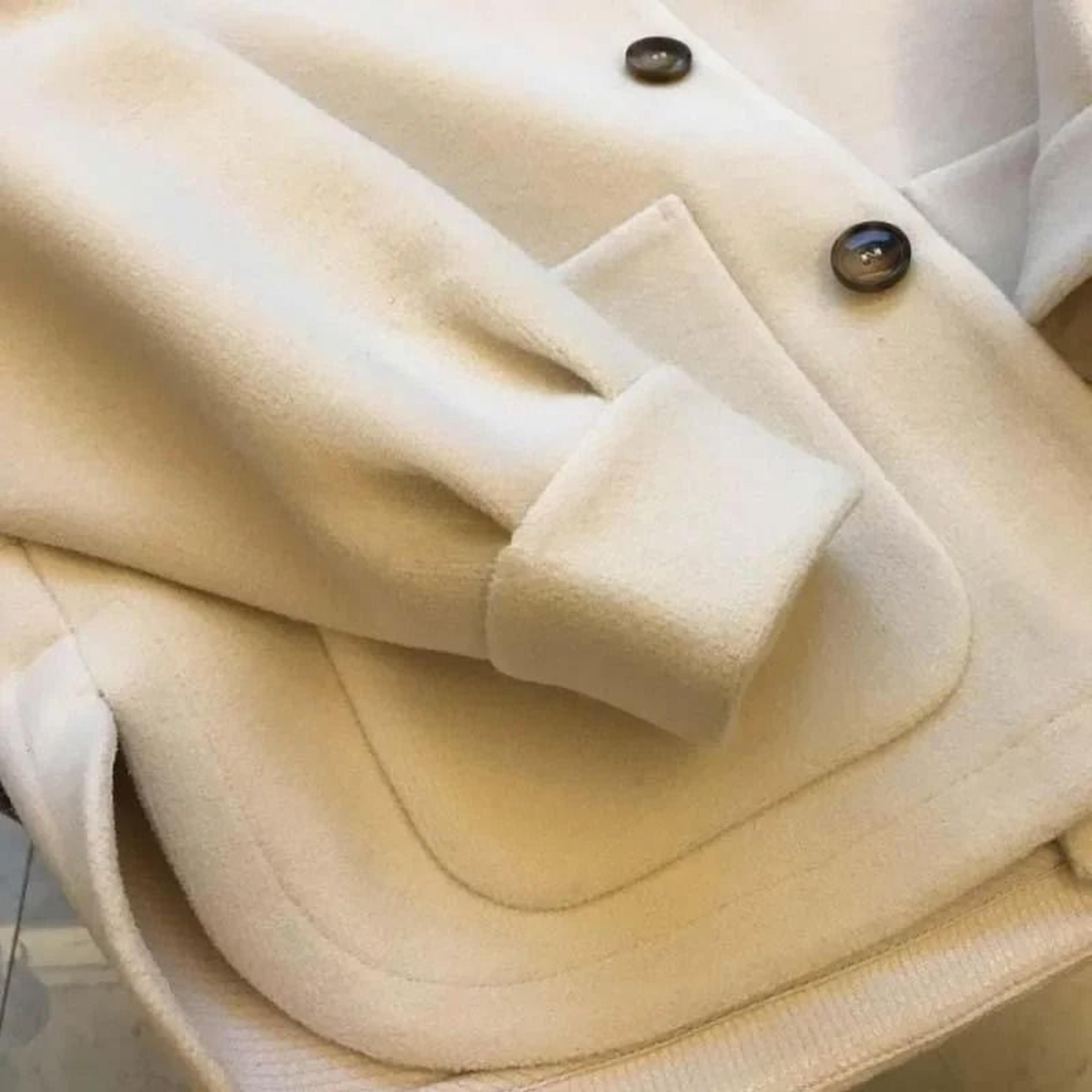 Plus Size Fake TwoPiece Hooded System  Premium Patchwork Winter Jacket  Elegant Loose Outerwear Inf 3