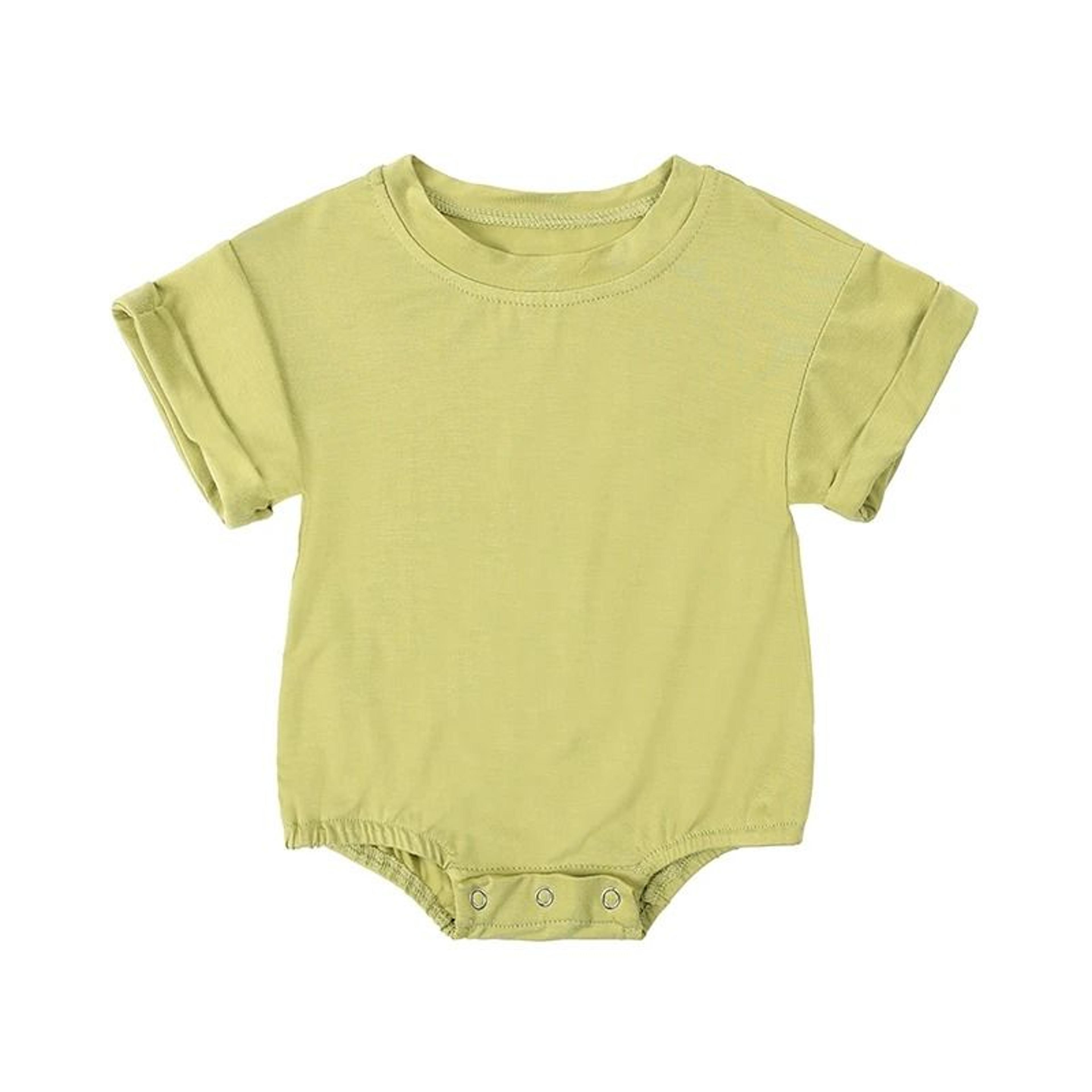 2026 Newborn Bamboo Fiber Romper  Premium Short Sleeve Infnat Jumpsuit  EcoFriendly Summer Body Clo 9