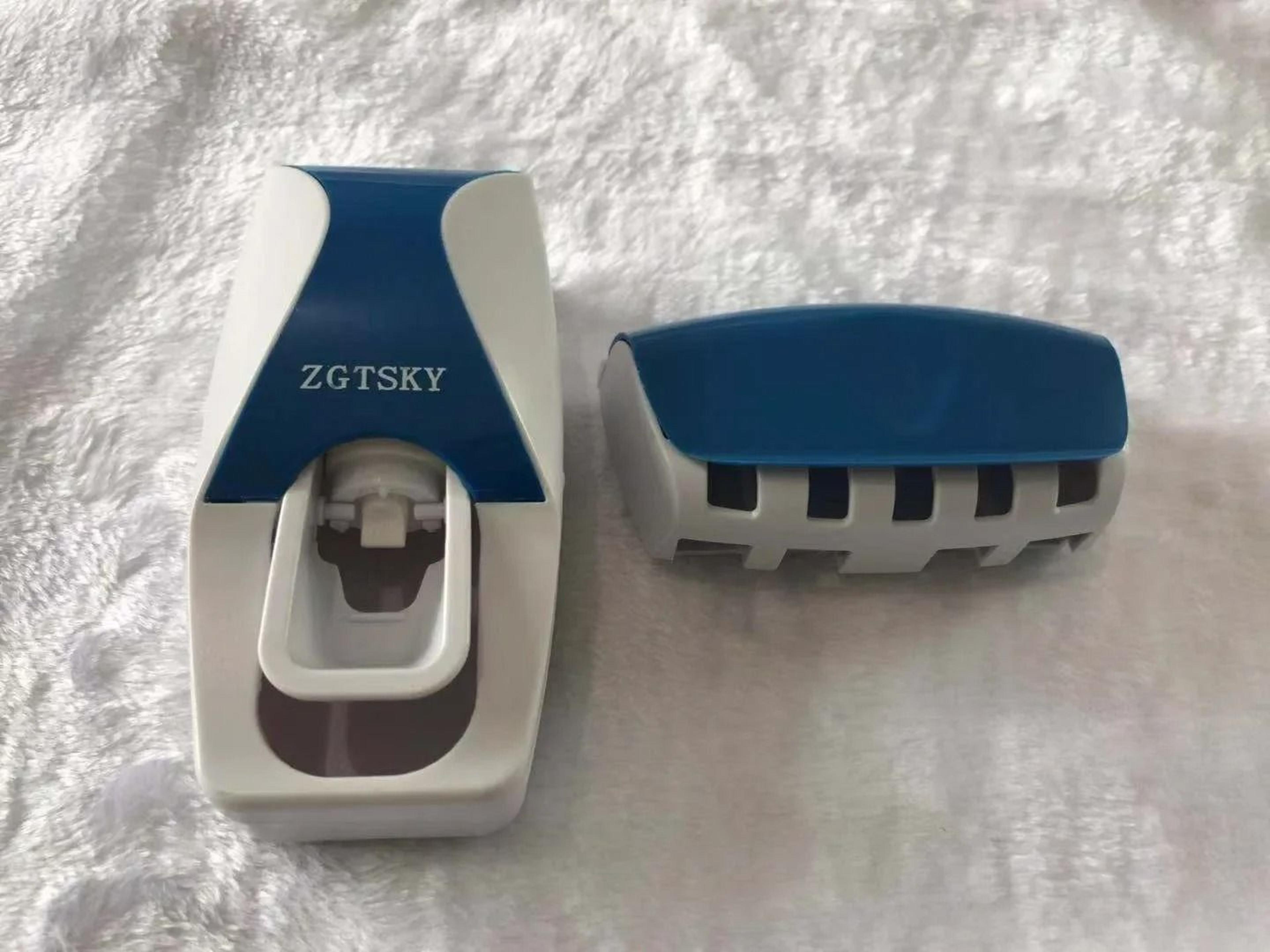 Automatic Toothpaste Dispenser  Holder  Premium WallMount Squeezer  DustProof Bathroom Infrastructu 10