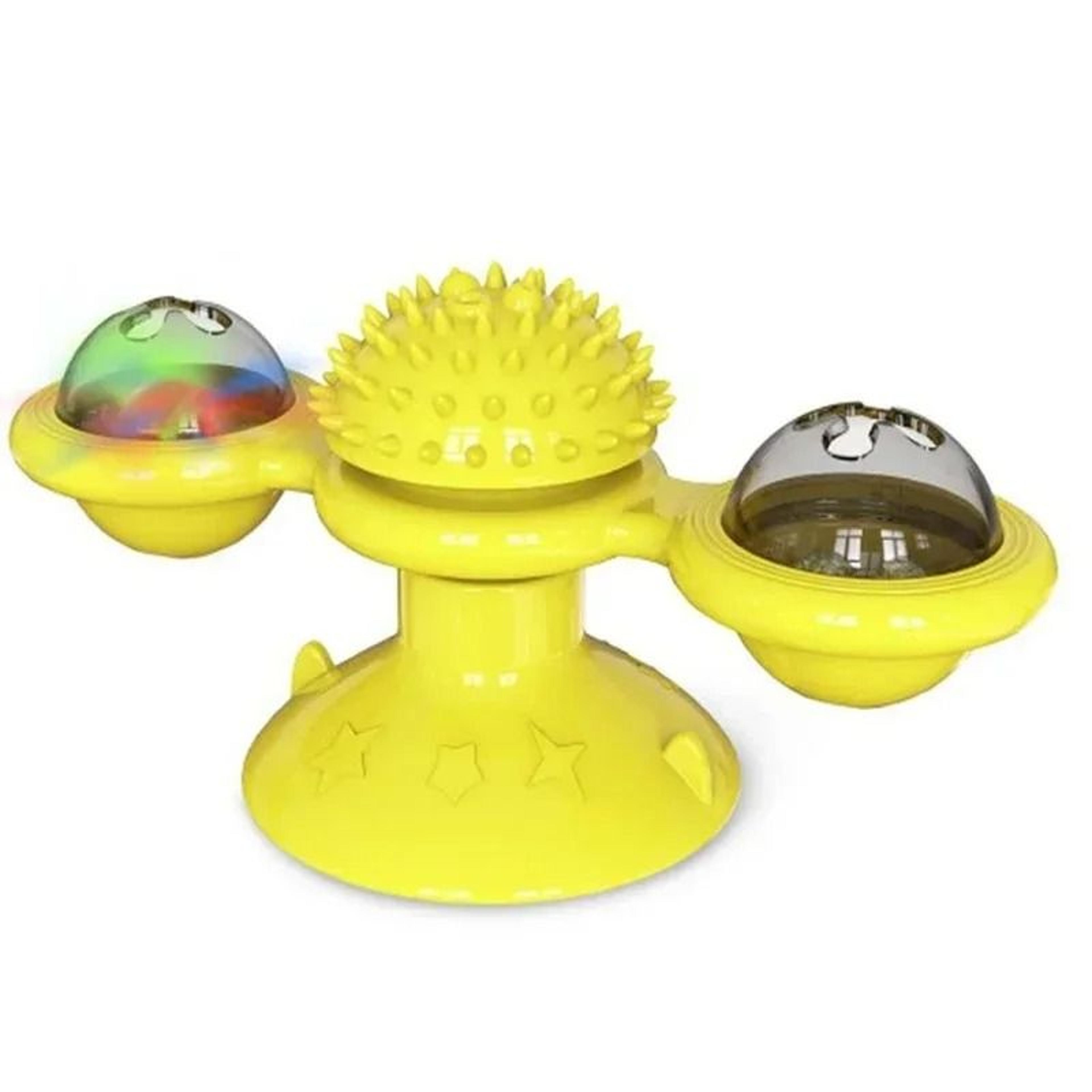 Windmill Cat Toy Interactive Puzzle Game With Whirligig Turntable 5