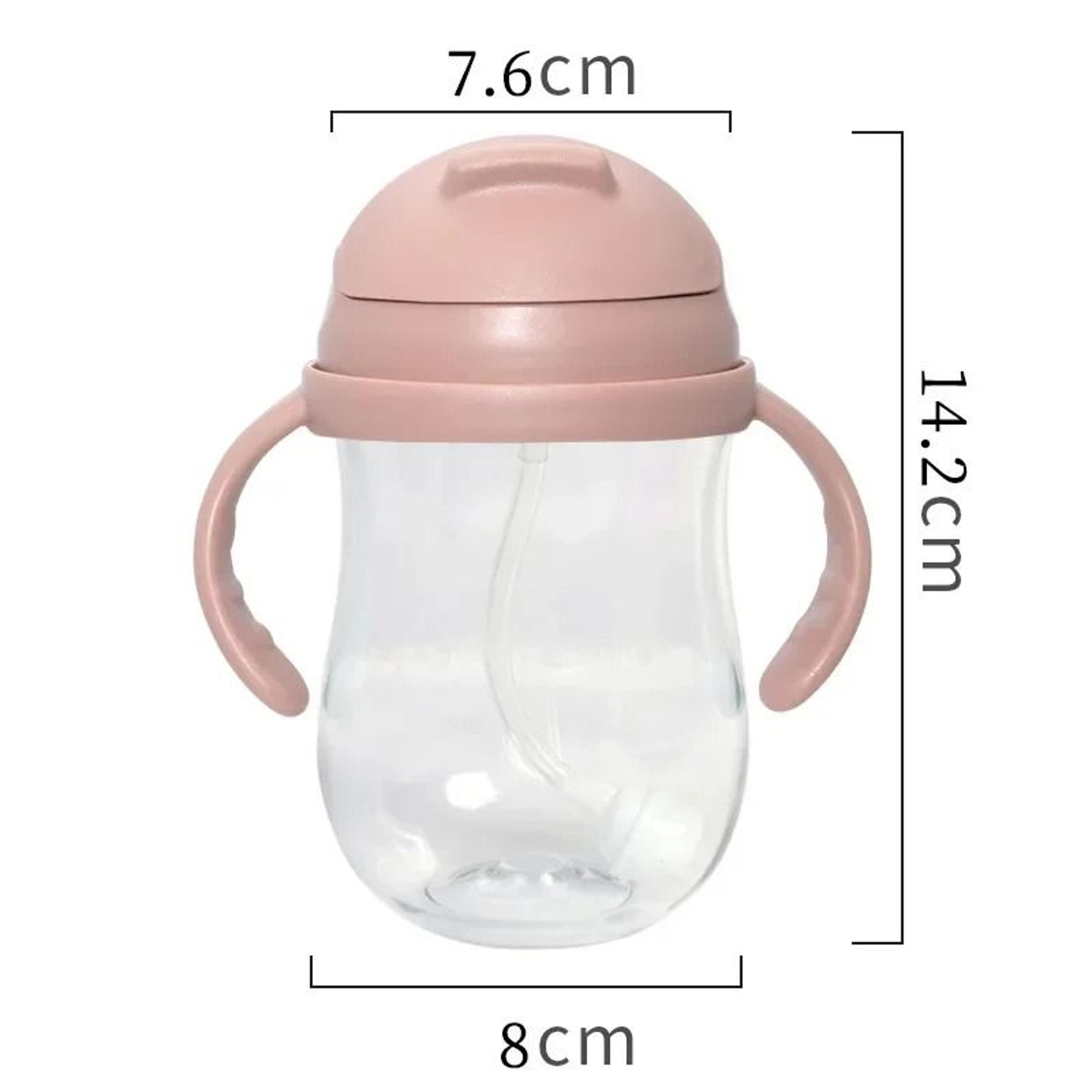300ML Baby Feeding Bottle With Handle  Controllable Flow Water Bottle 10