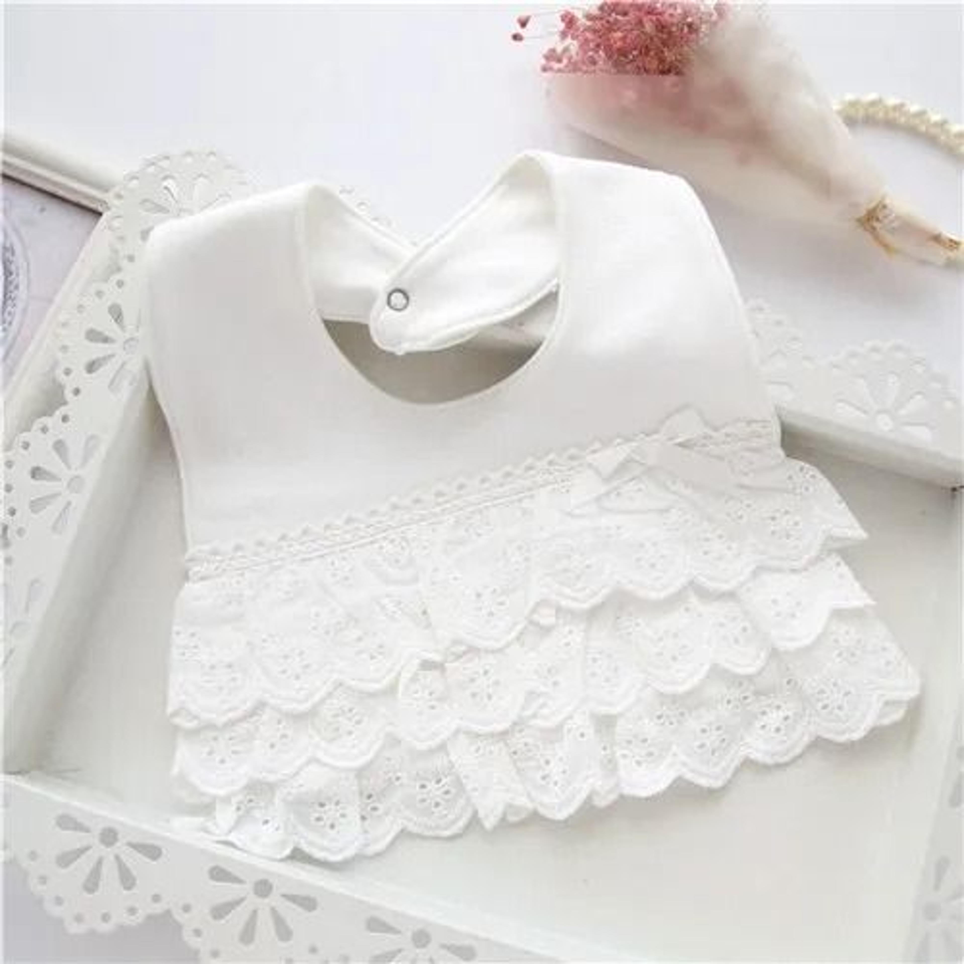 Lawadka Princess Lace Bow 100 Cotton Baby Bibs  Saliva Towels 8