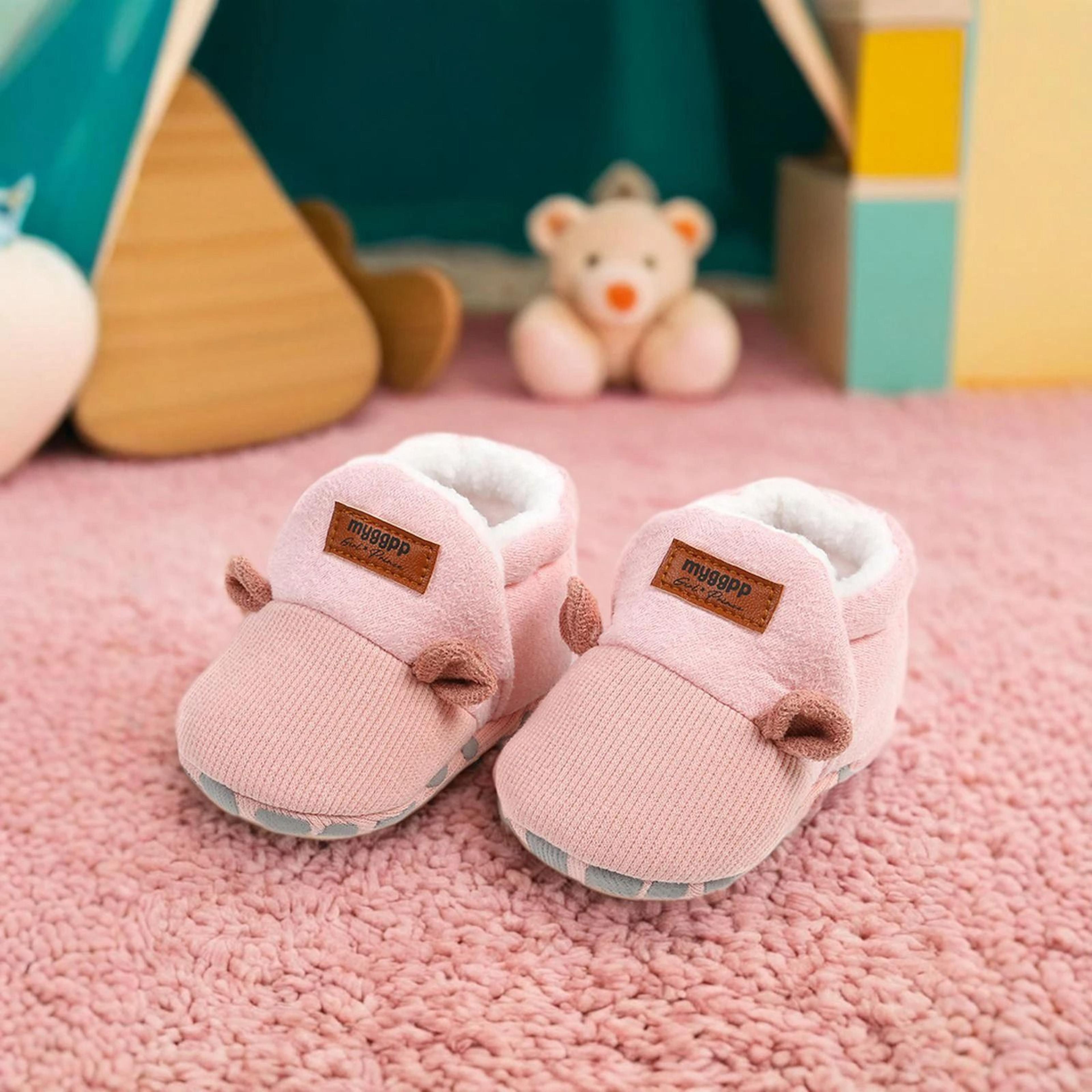 Warm Infant Toddler Crib Snow Boots Soft AntiSlip Newborn Slipper Shoes 8