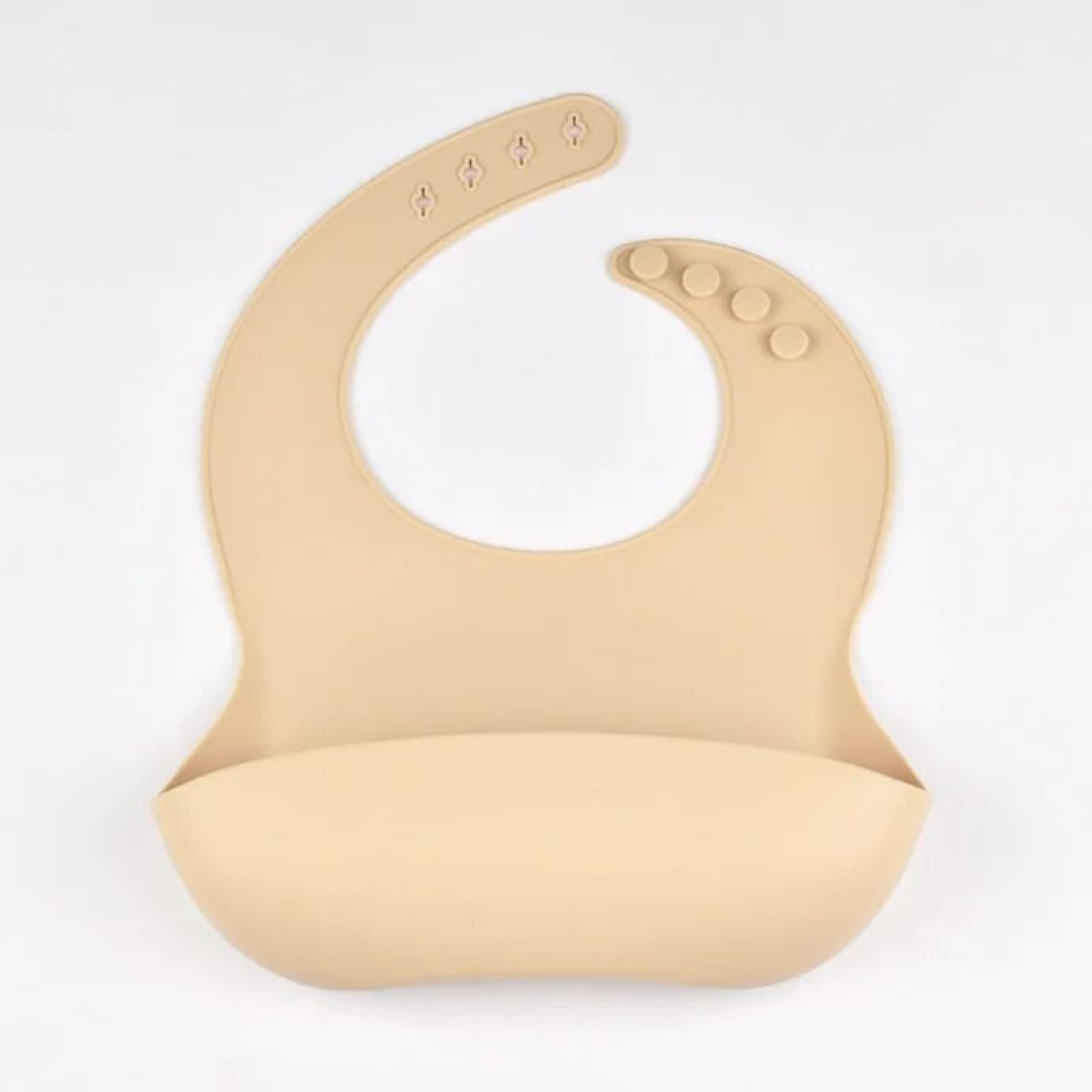Waterproof Silicone Baby Tray Bib  4Speed Adjustable Soft Feeding Bib 14