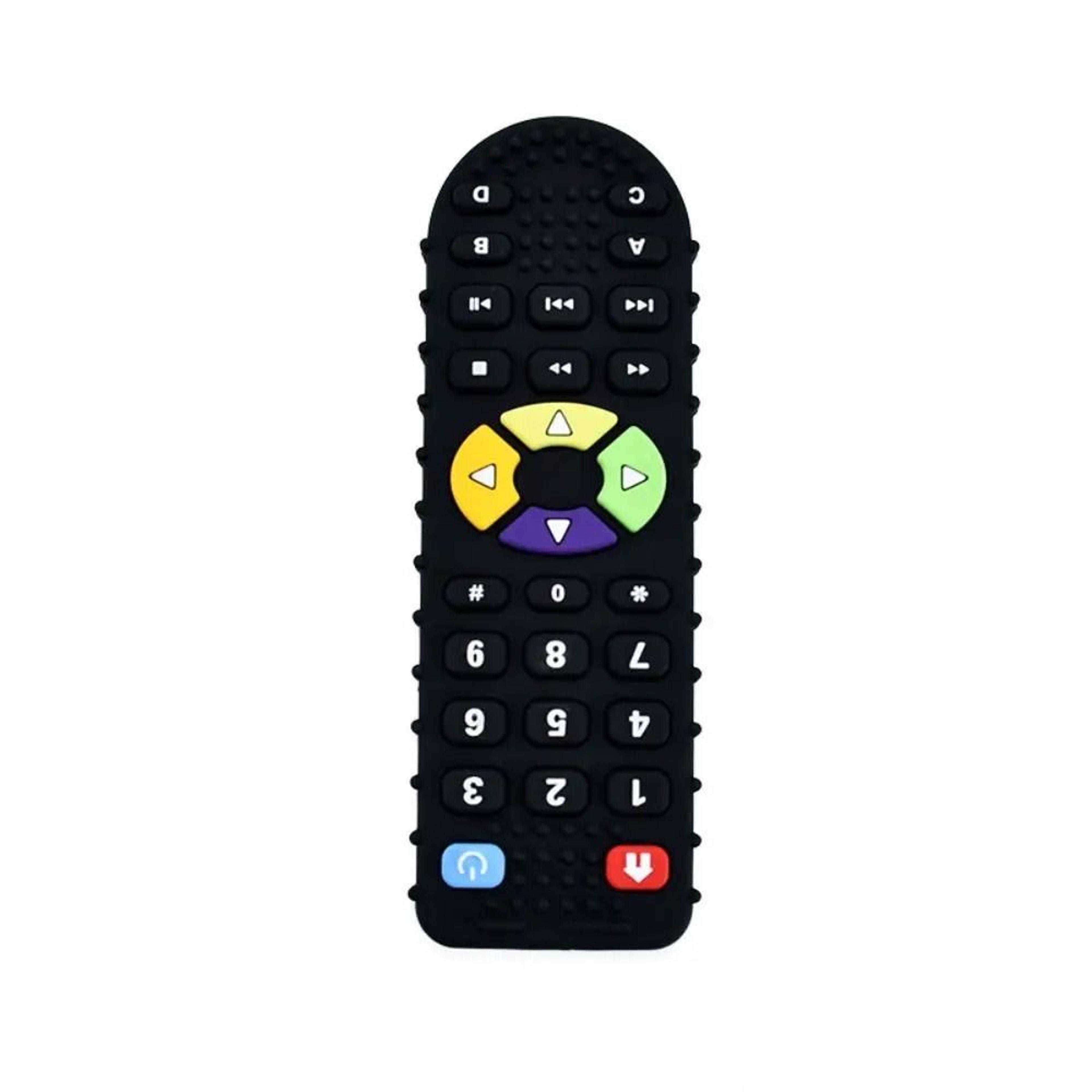 Remote Control Silicone Baby Teether  Sensory Relief  Educational Molar Toy 12