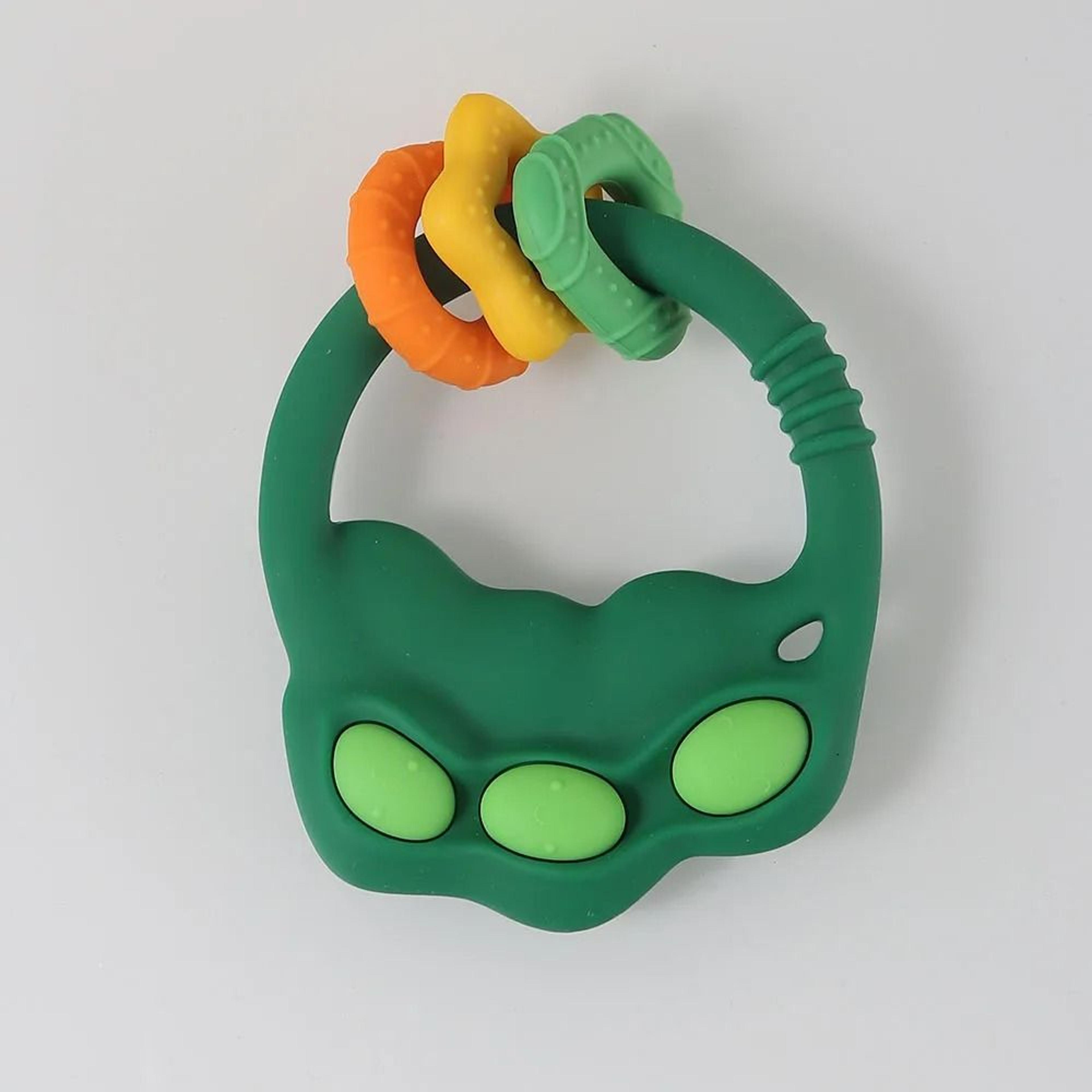2025 Soft Silicone Carrot Teether  BPAFree Teething Relief  Sensory Toy 5