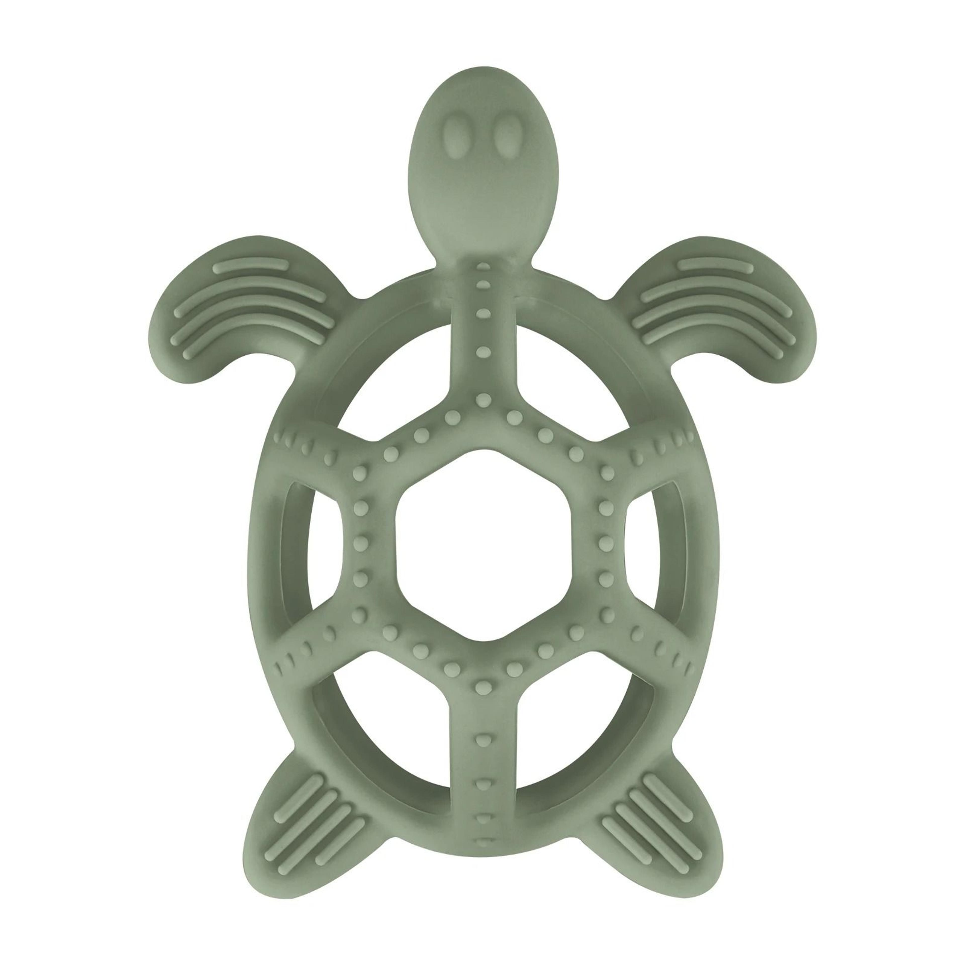 Silicone Turtle Baby Teether  FoodGrade Cartoon Animal Molar Toy 8