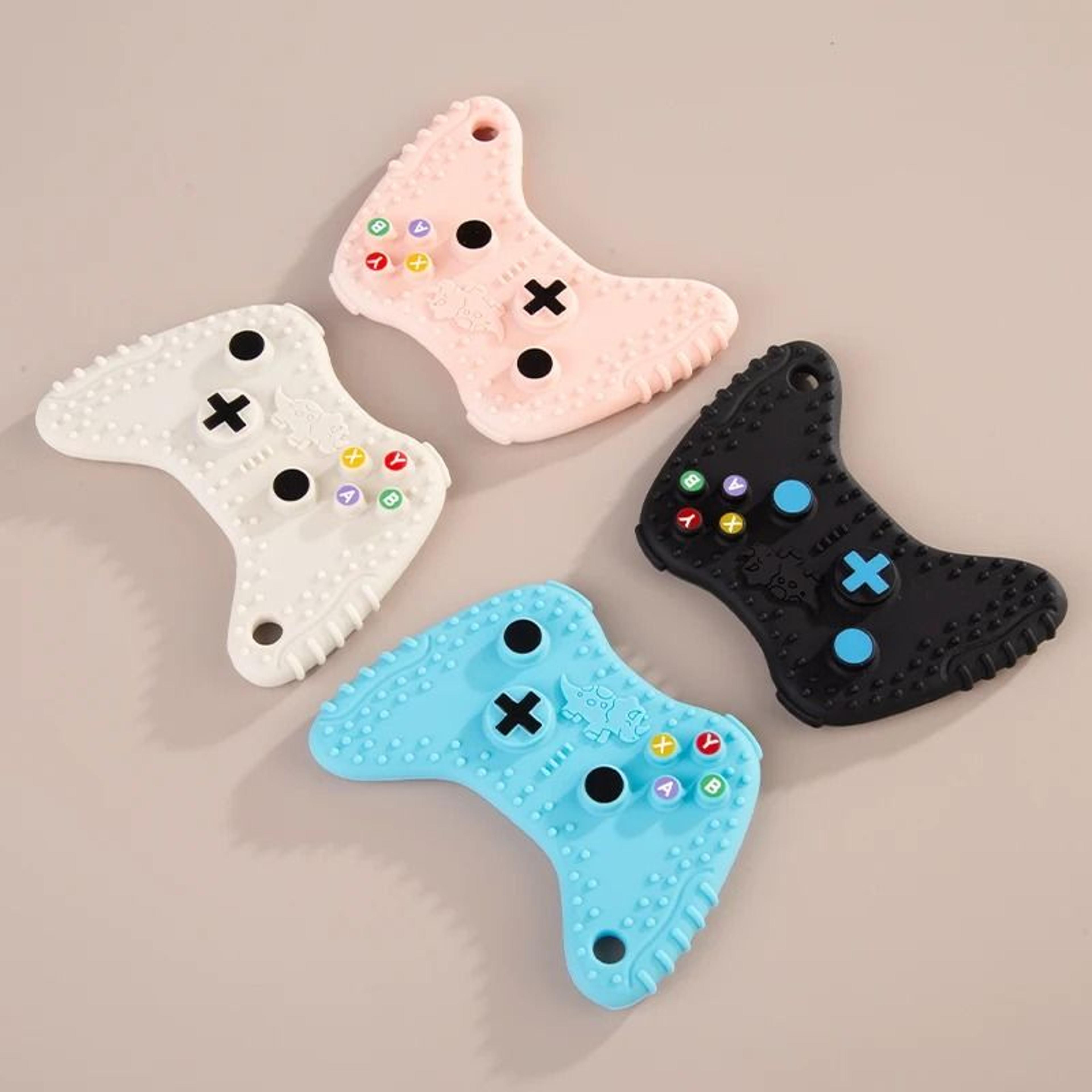 Silicone Game Controller Baby Teething Toy  BPAFree Sensory Molar Stick 5