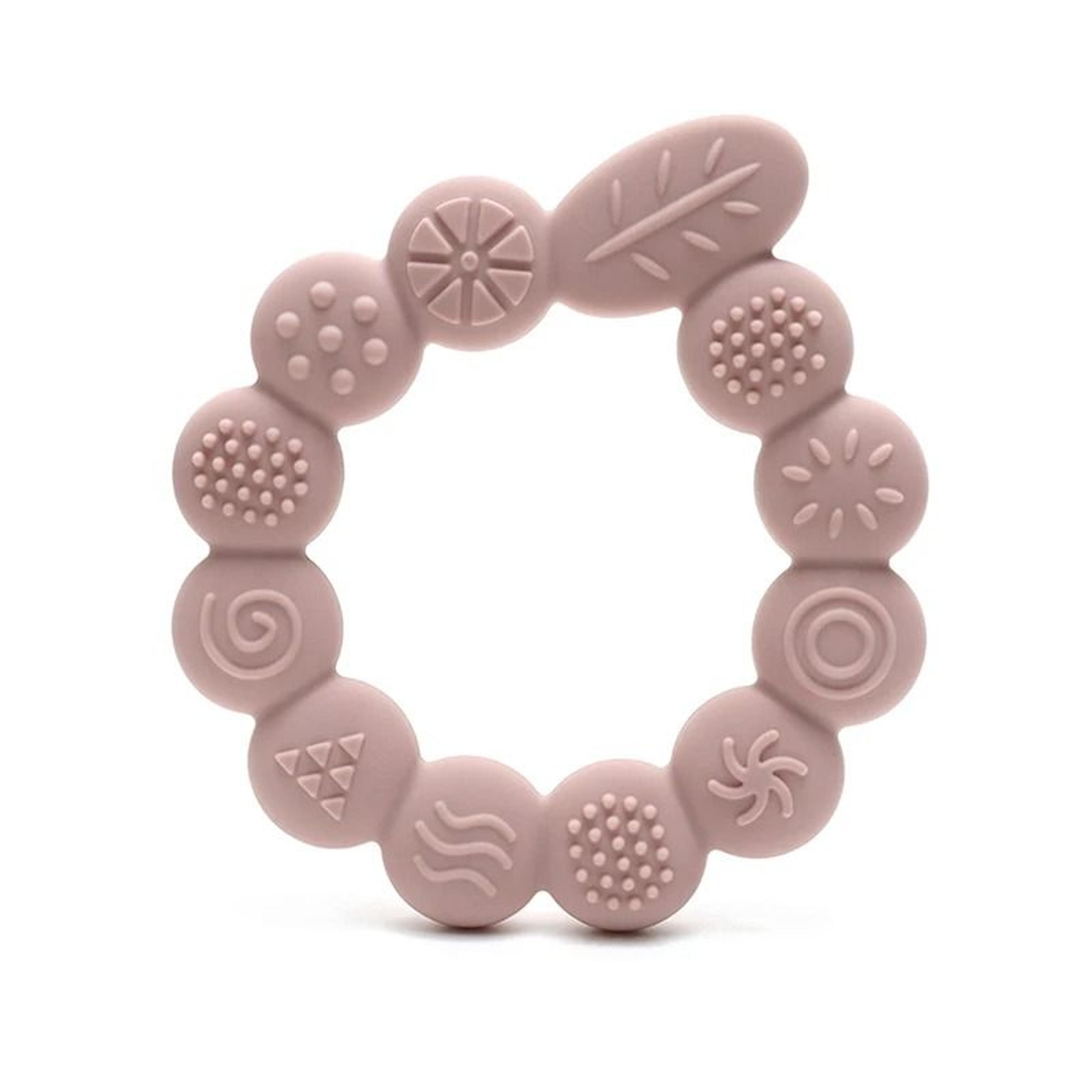 Botanical Silicone Baby Teether Ring  BPAFree Leaf Sensory Molar Toy 9