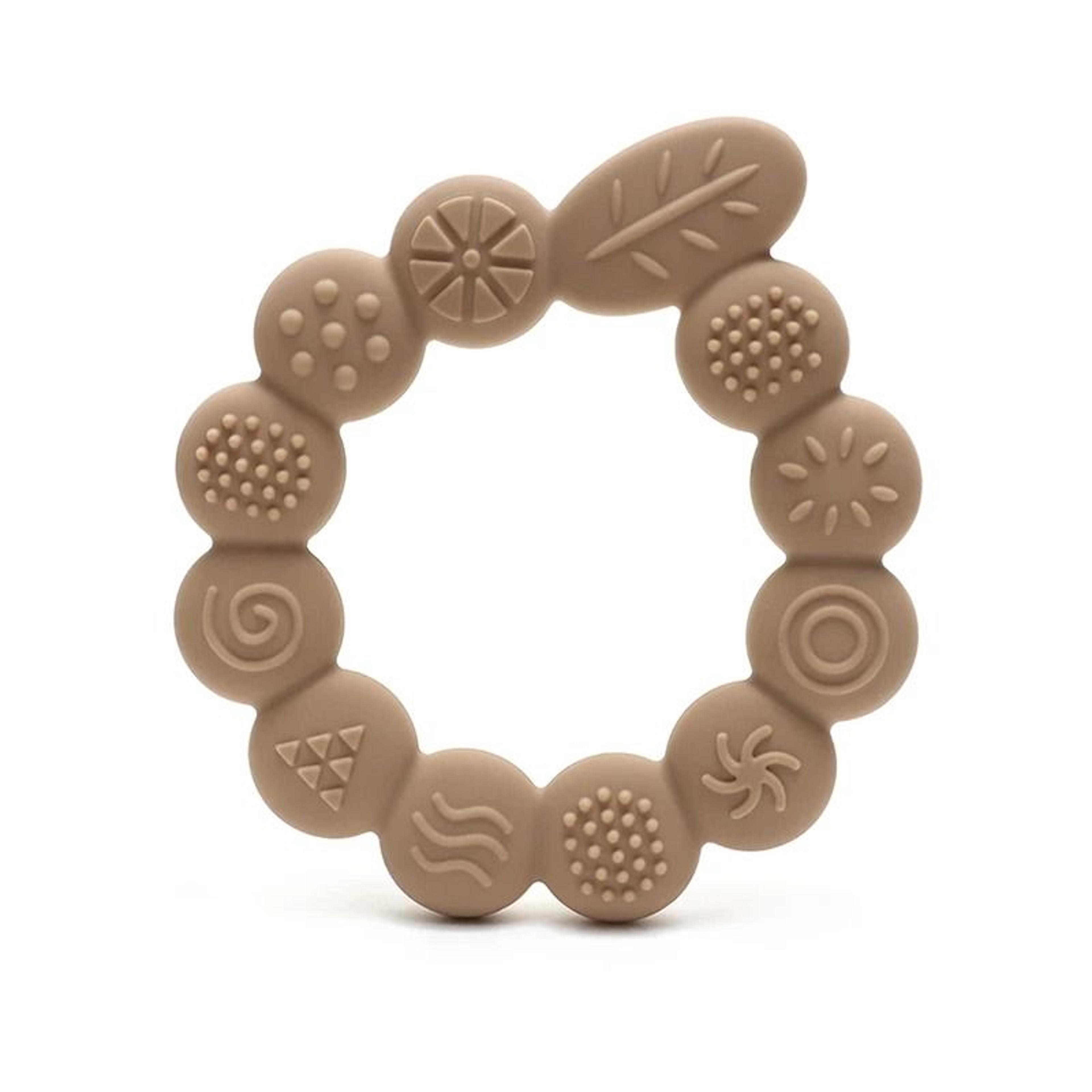 Botanical Silicone Baby Teether Ring  BPAFree Leaf Sensory Molar Toy 7