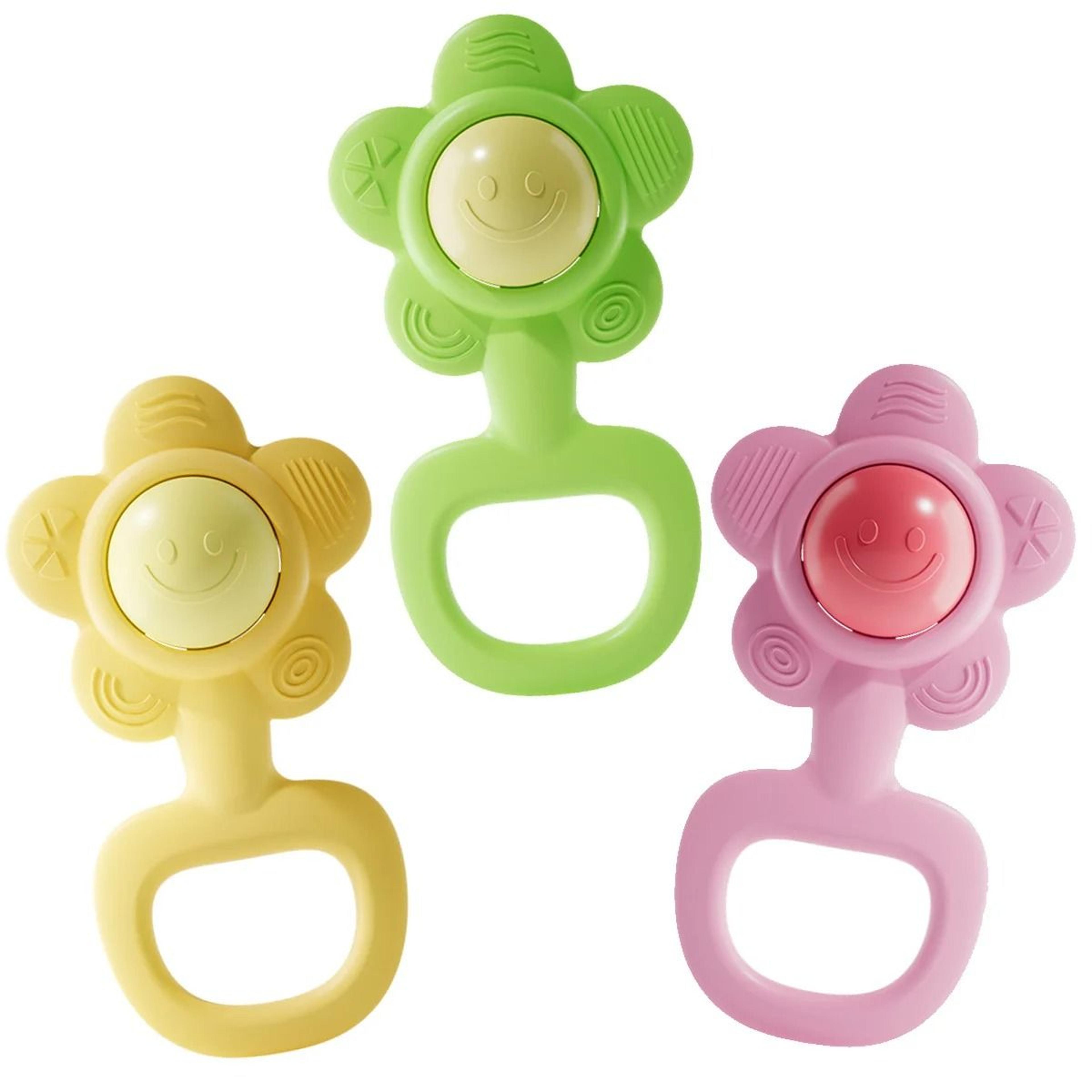 Sunflower Hand Bell Shaker  Sensory Development  Motor Skill Rattle 2
