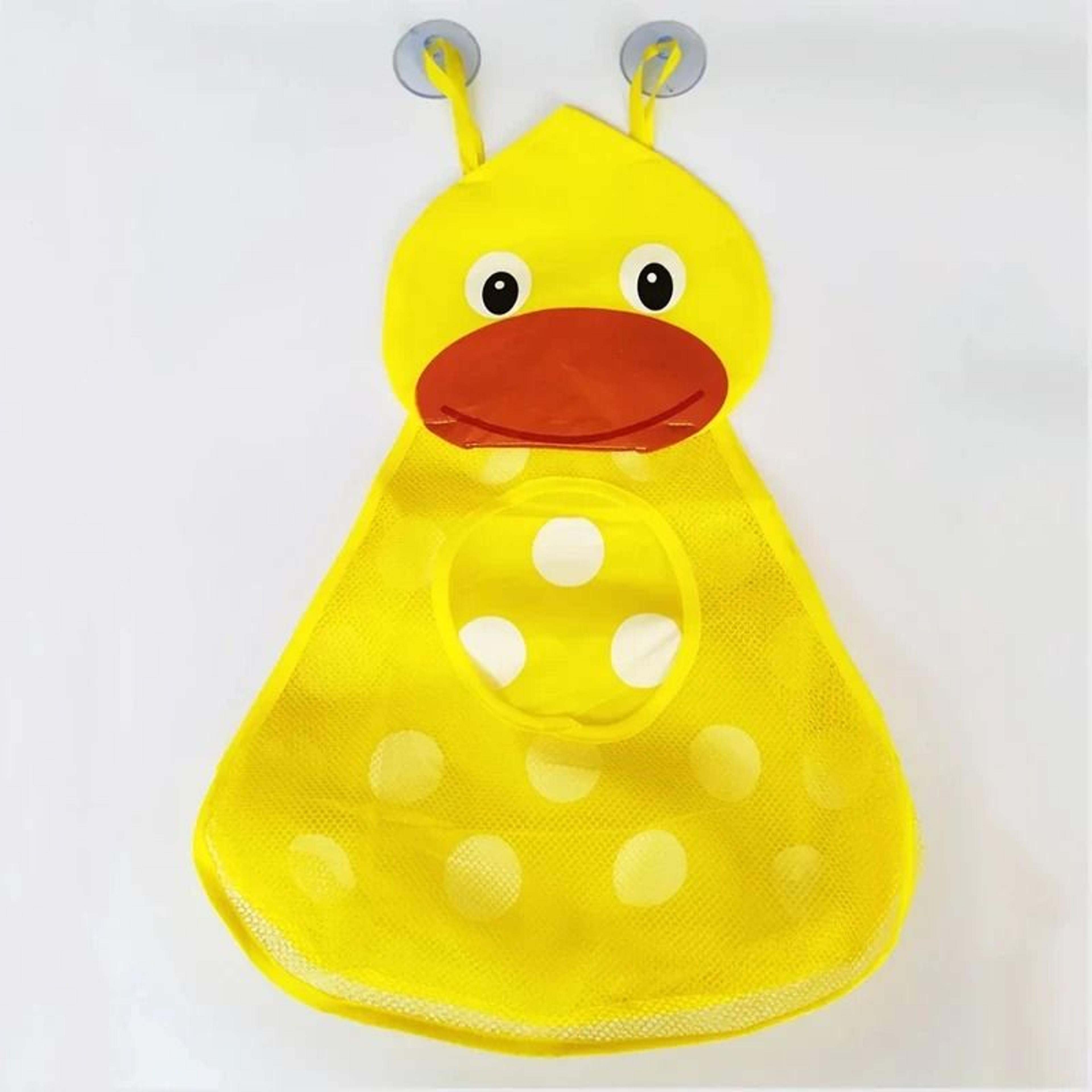 HydroKinetic Bathroom Mesh Organizer  Premium Cartoon Animal Bath Toy Storage 9