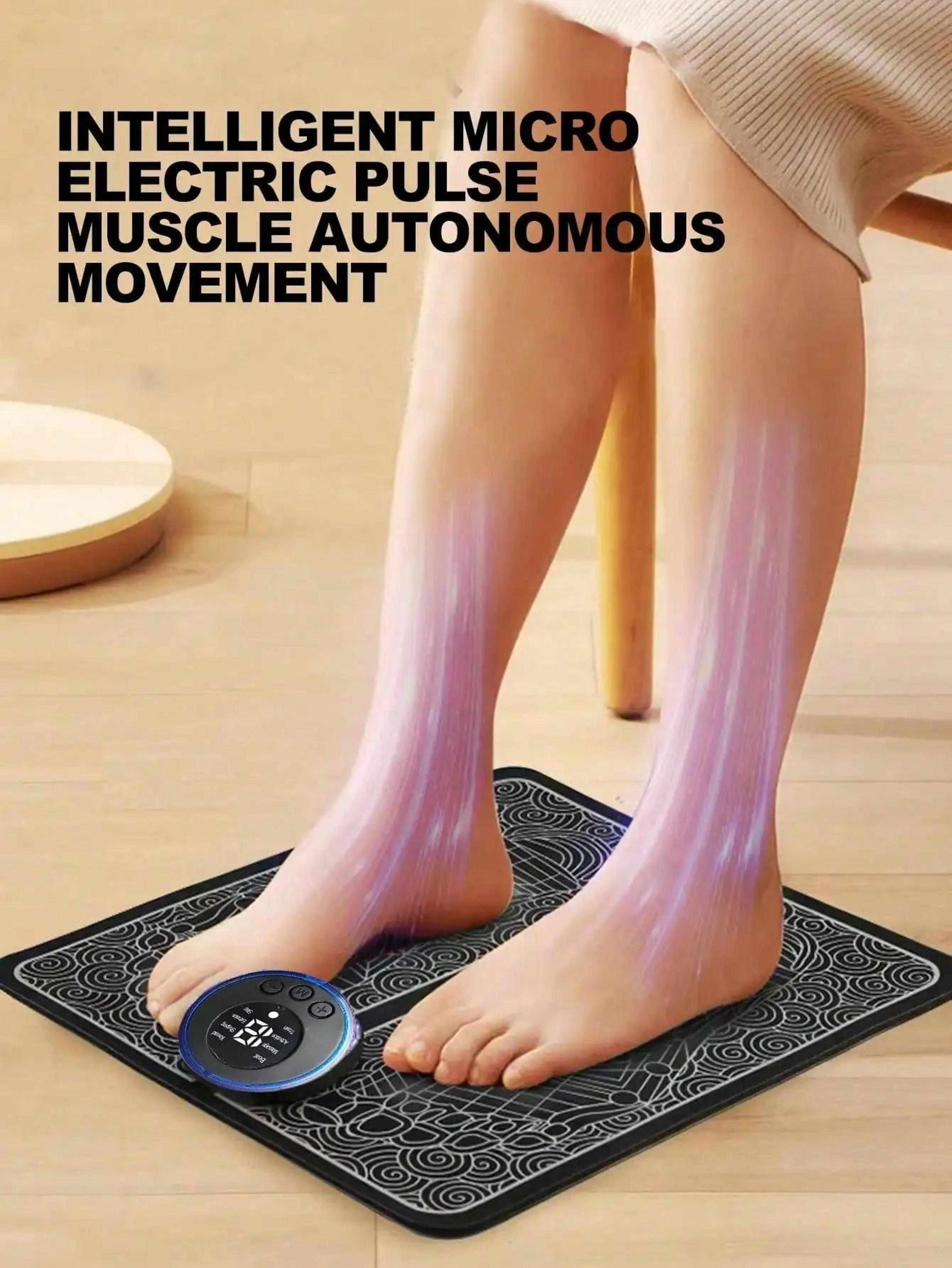 EMS Pulse Foot Therapy System  Premium Acupoint Massage Machine  Physical Therapy Pad 3