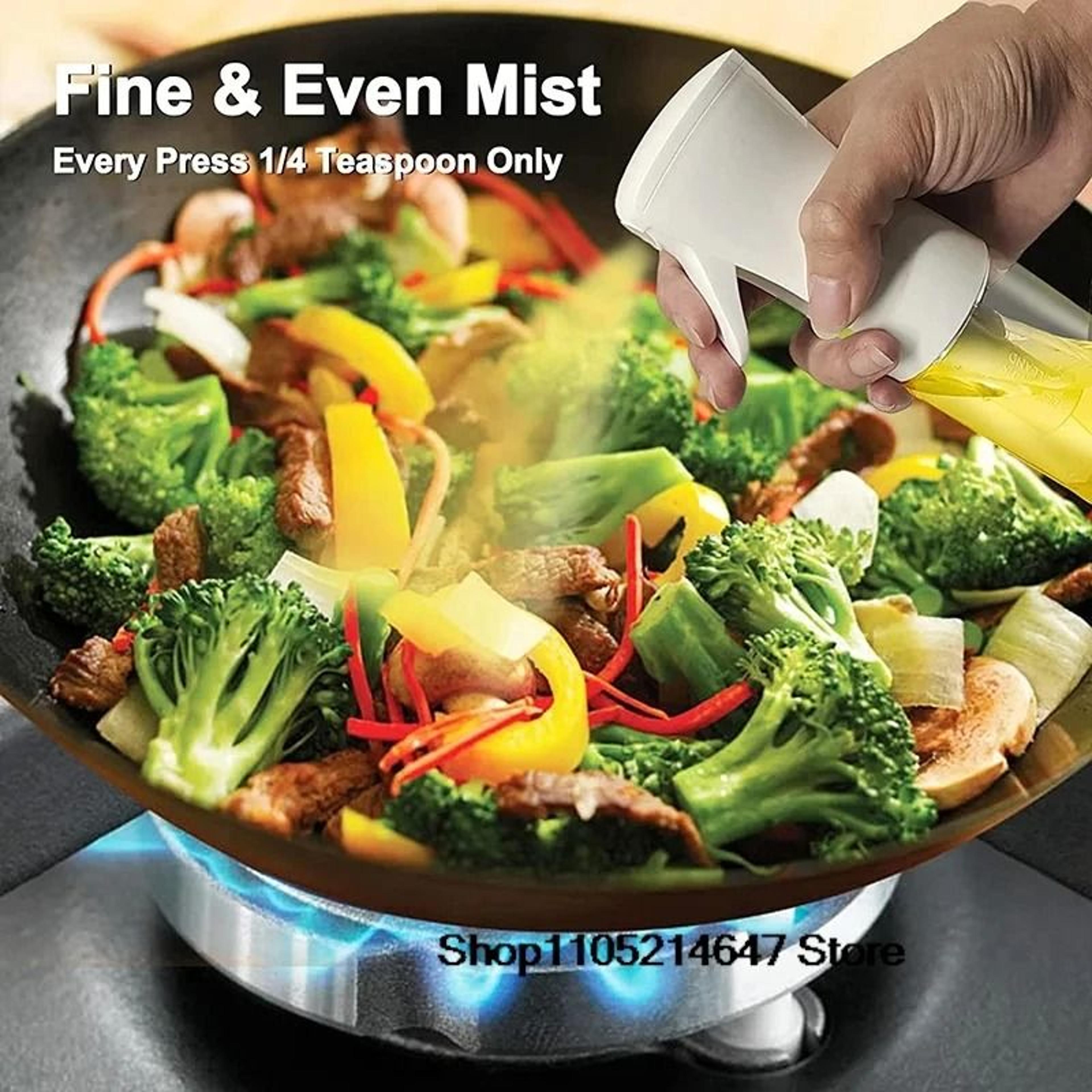 Precision Glass Oil Spray System  Premium 220ml Culinary Mist Sprayer For BBQ  Baking 2