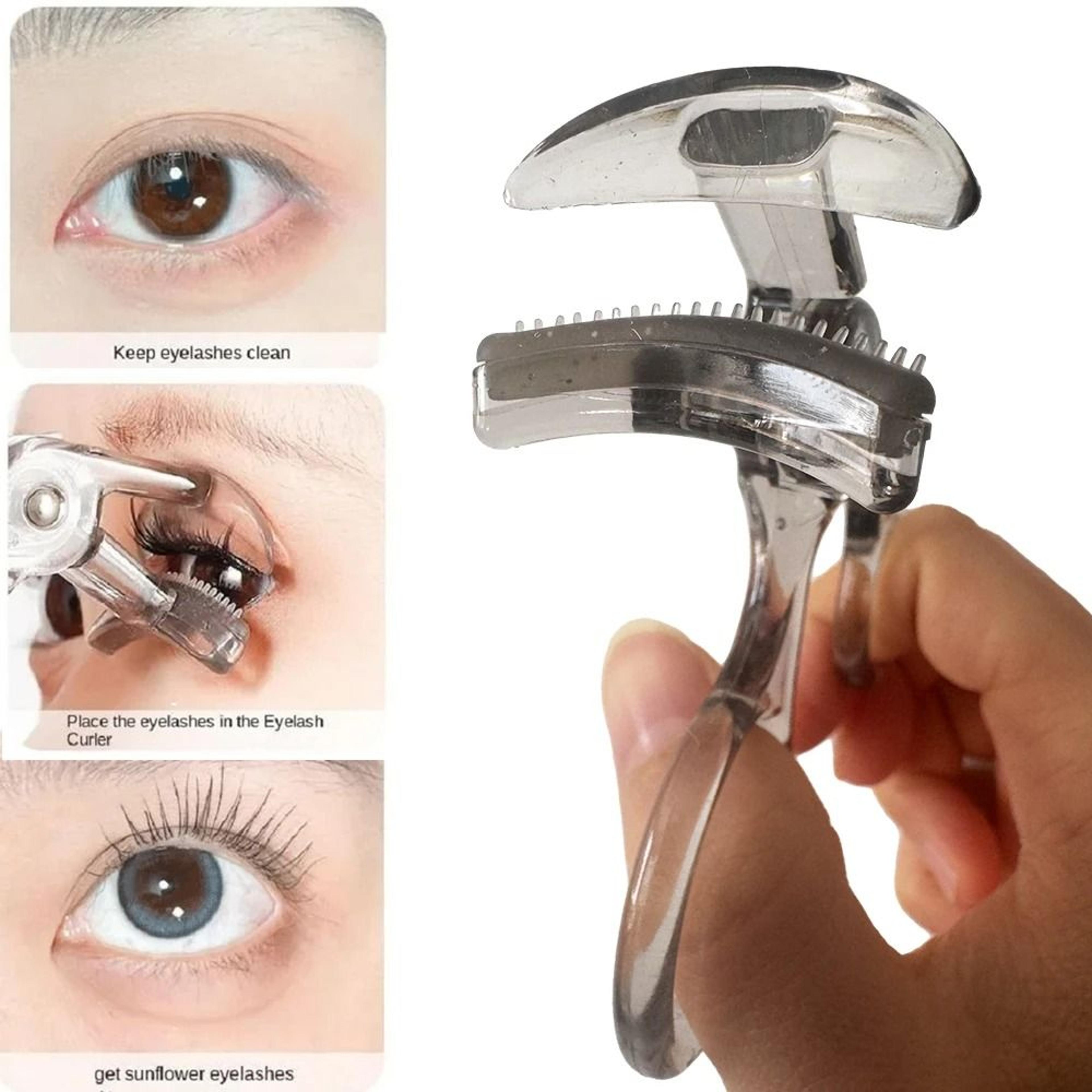 Precision DualAction Lash System  Premium Wide  Partial Eyelash Curler With Integrated Comb 2