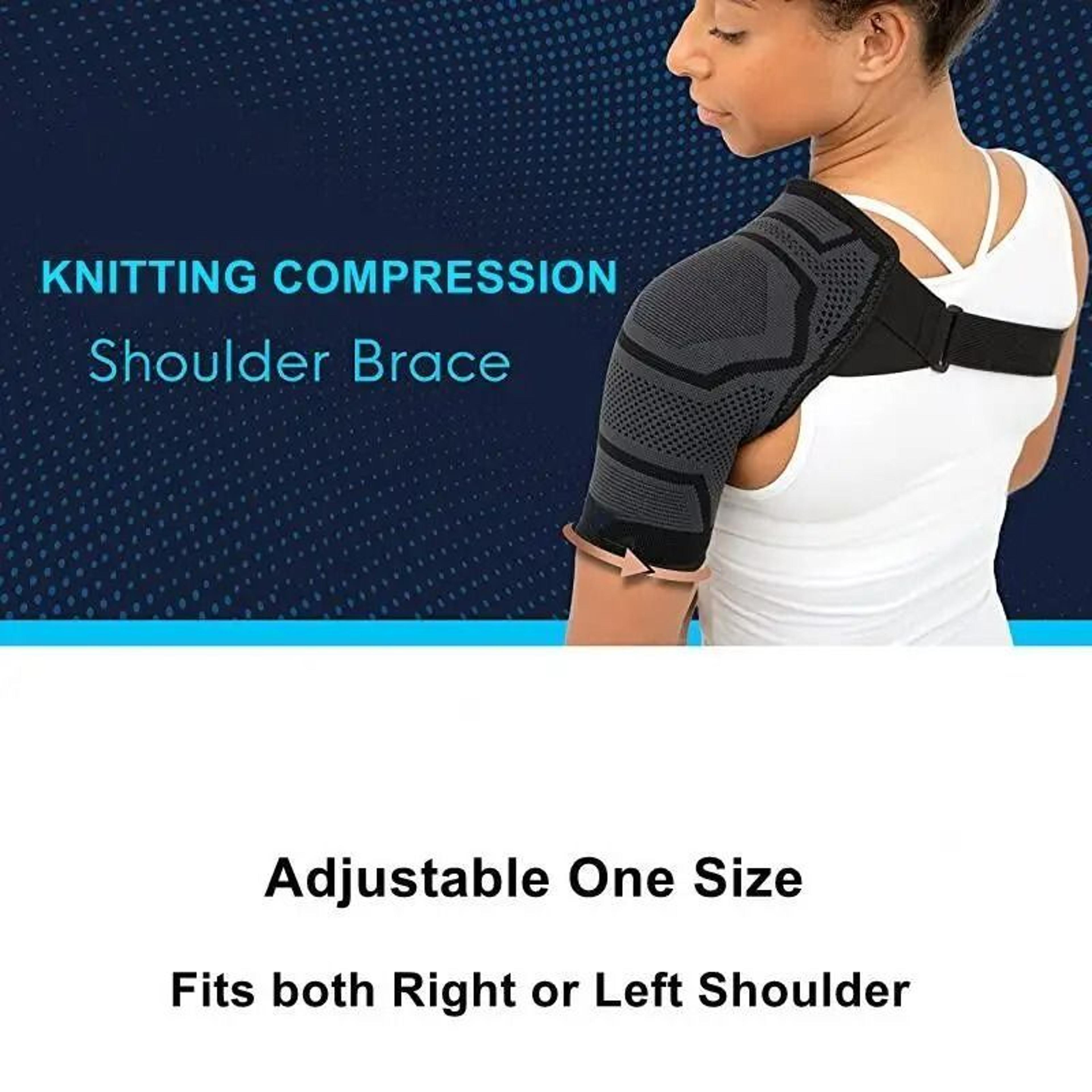 ProActive Rotator Recovery System  Premium Adjustable Shoulder Compression Support 4