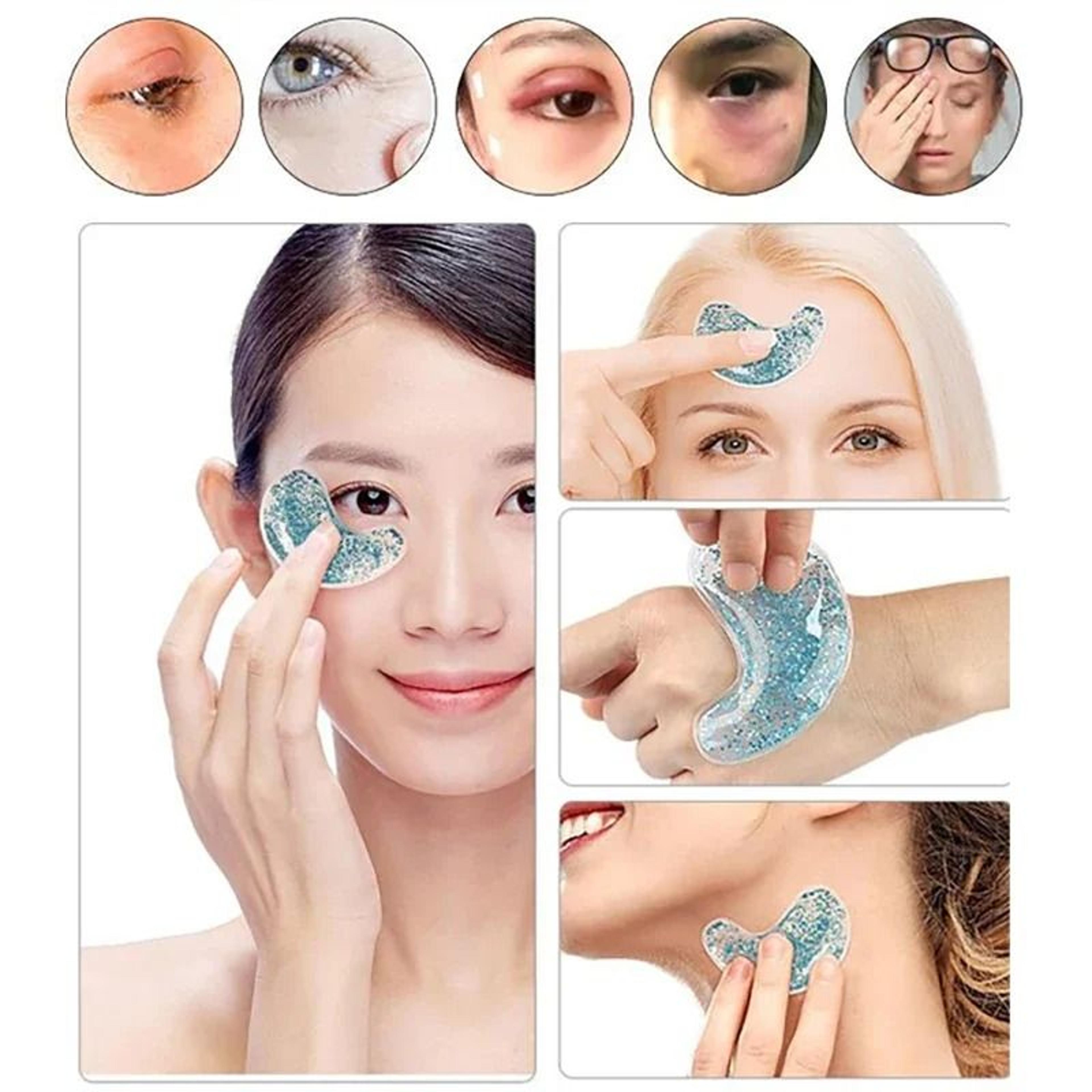 AeroChill Ocular Recovery System  Premium Reusable Hot  Cold Gel Eye Patches 2