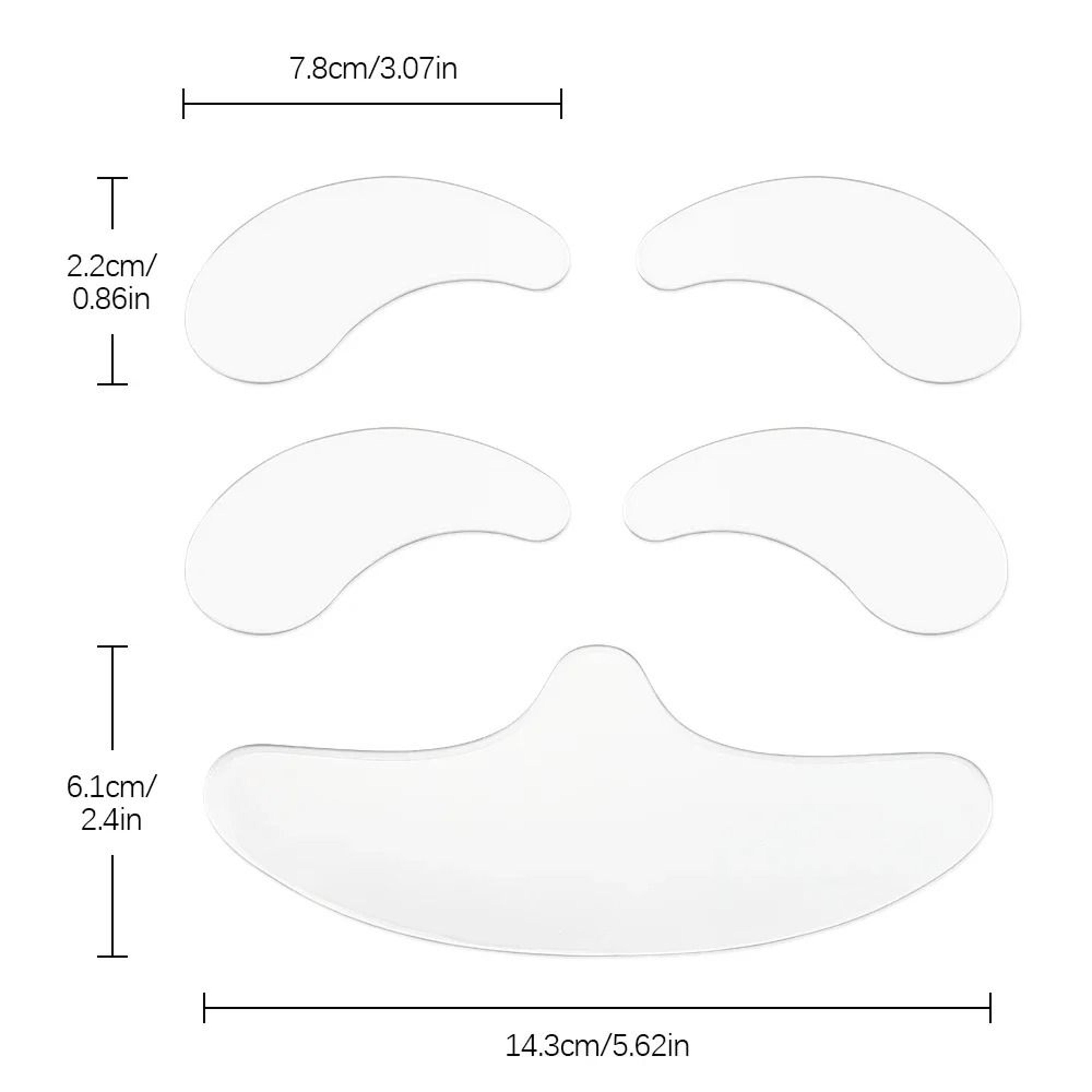 DermaAlign FiveZone Recovery System  Premium 5Piece Reusable Silicone AntiWrinkle Set 4