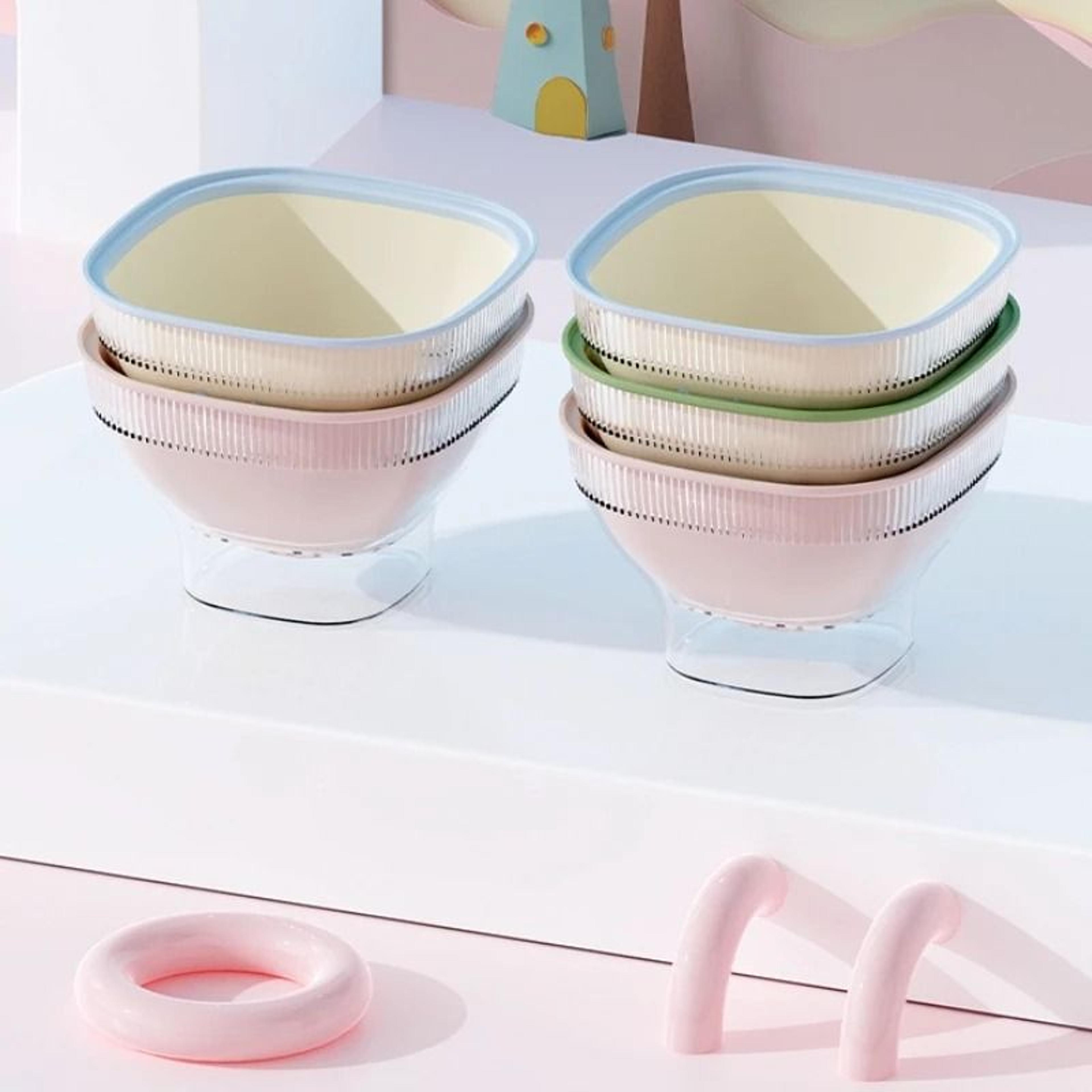 DoubleLayer Kitchen Drain Basket And HighPerformance Dustproof Fruit Vegetable Storage System 1