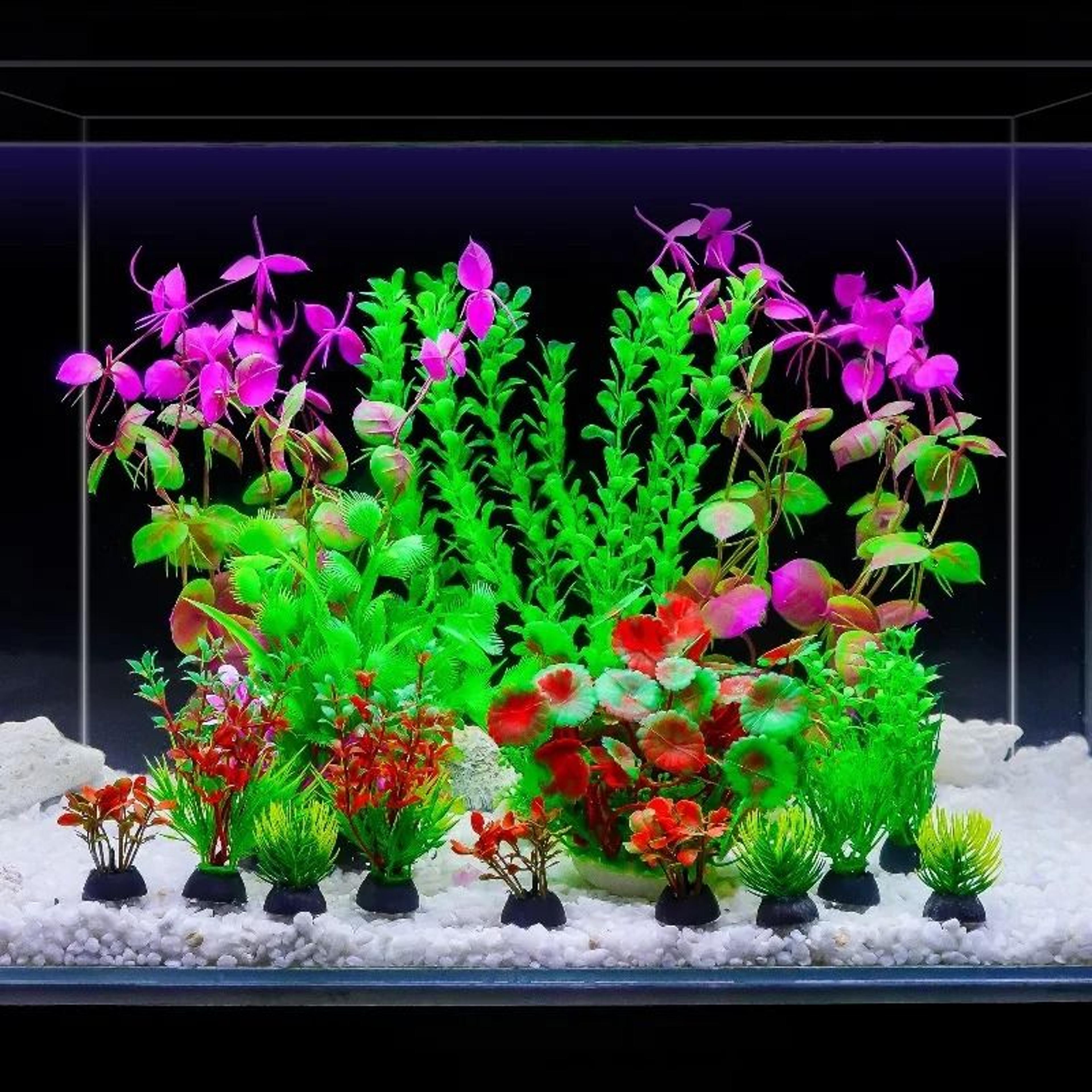 25cm Artificial Plastic Green Grass And HighPerformance Aquatic Plant Landscaping 1
