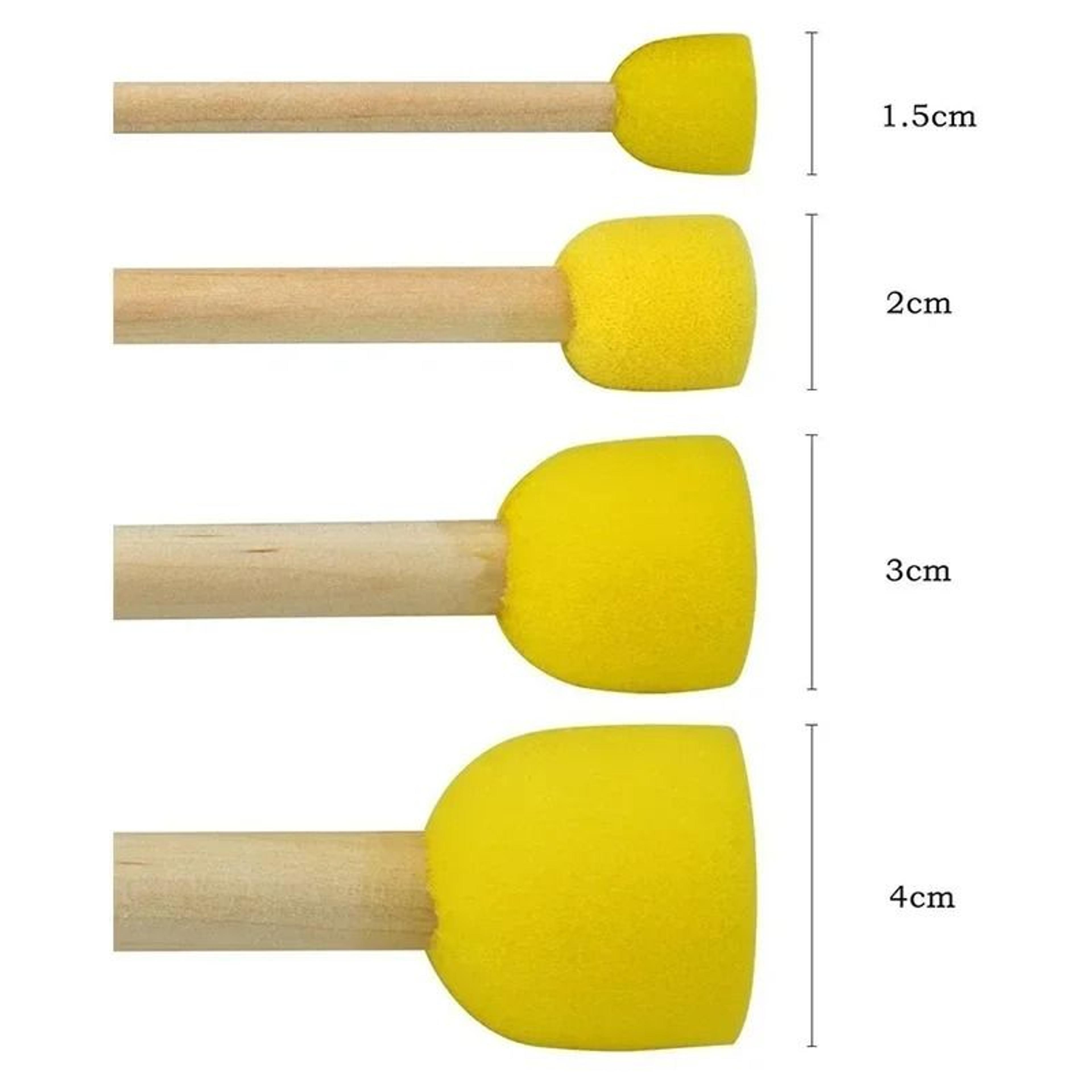 Round Sponge Brush Set And HighPerformance Pottery Drawing Rod Architecture 1
