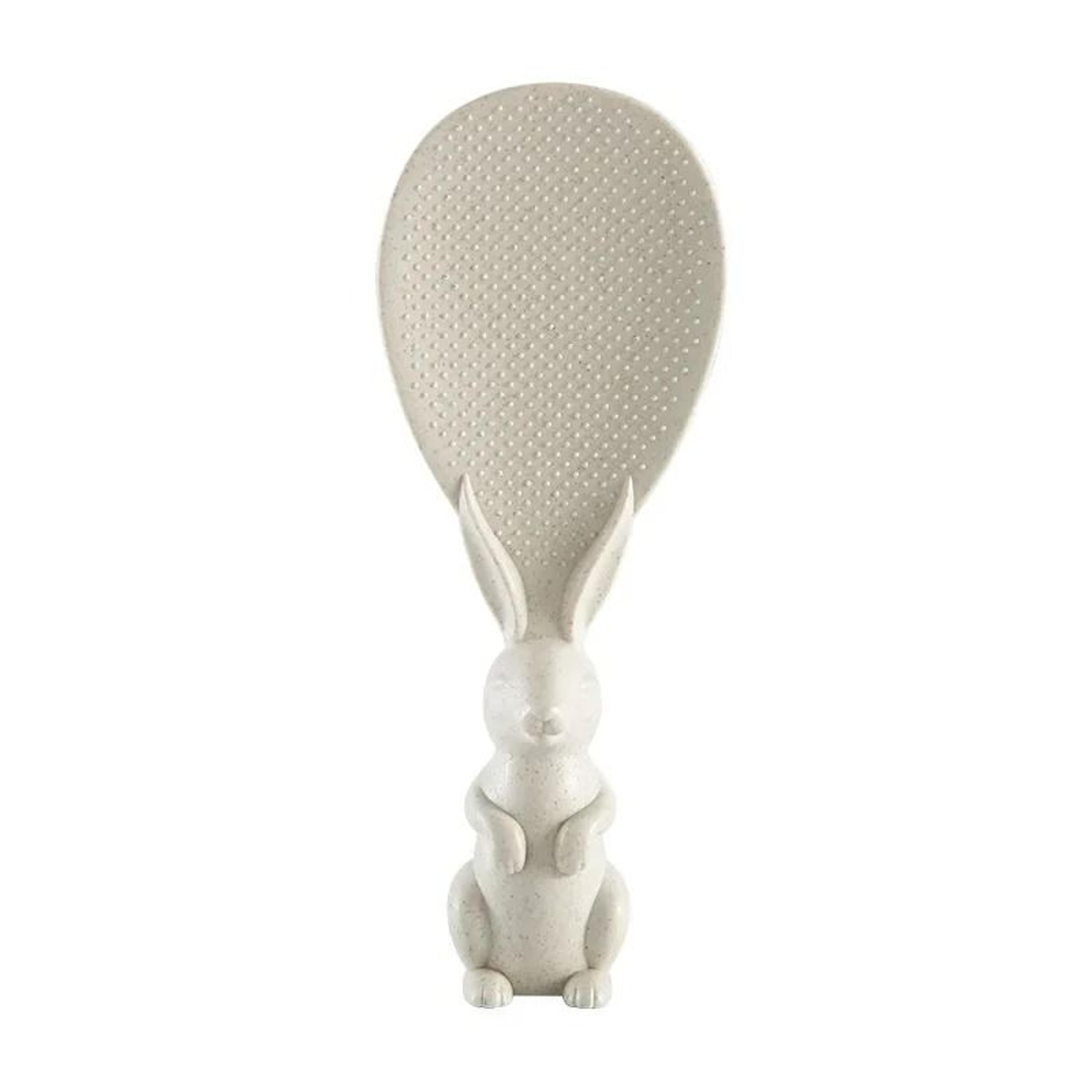Wheat Straw Rabbit Rice Spoon And HighPerformance Standing NonStick Shovel Architecture 4