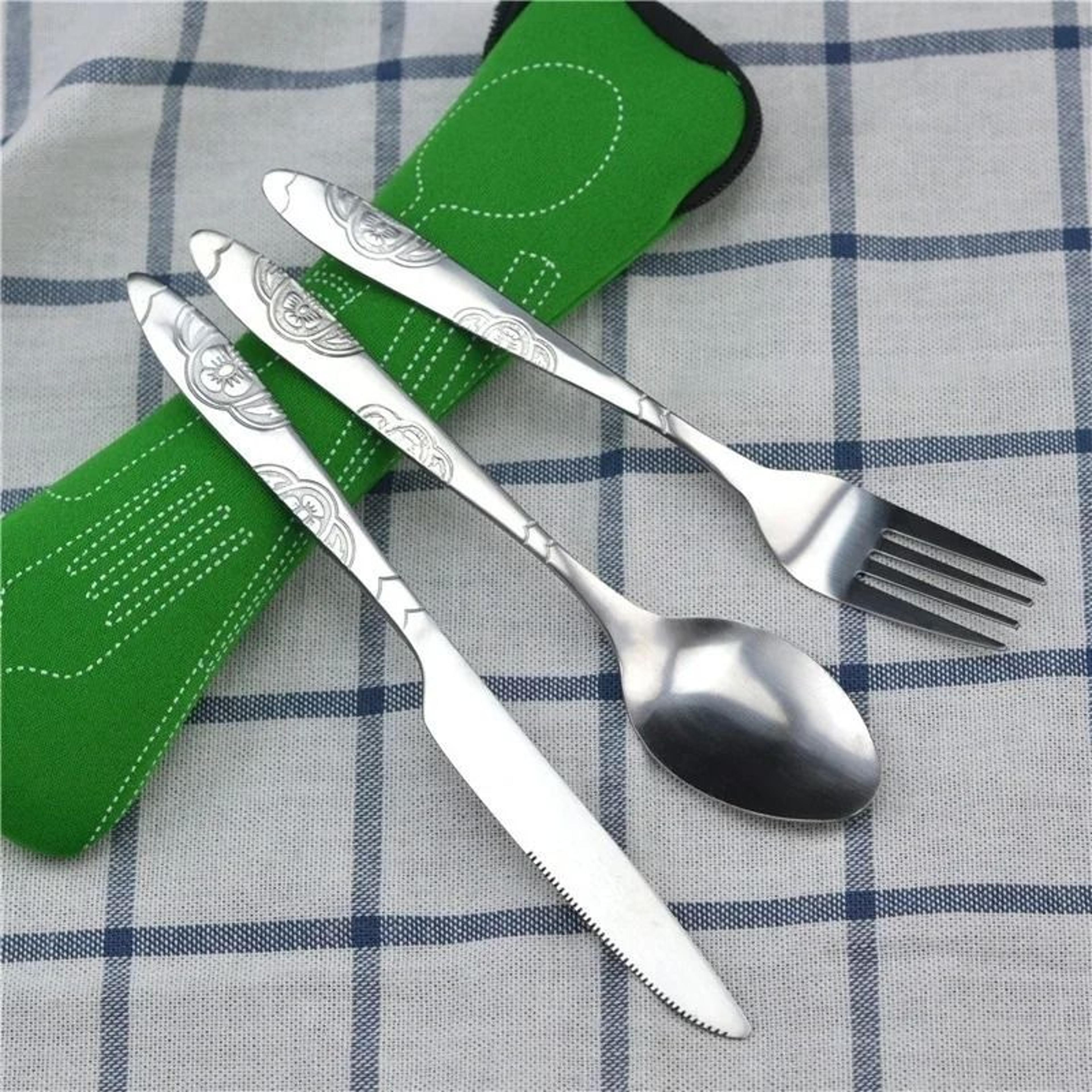 Precision Travel Camping Cutlery Set And HighPerformance Mobile Dining Architecture 7