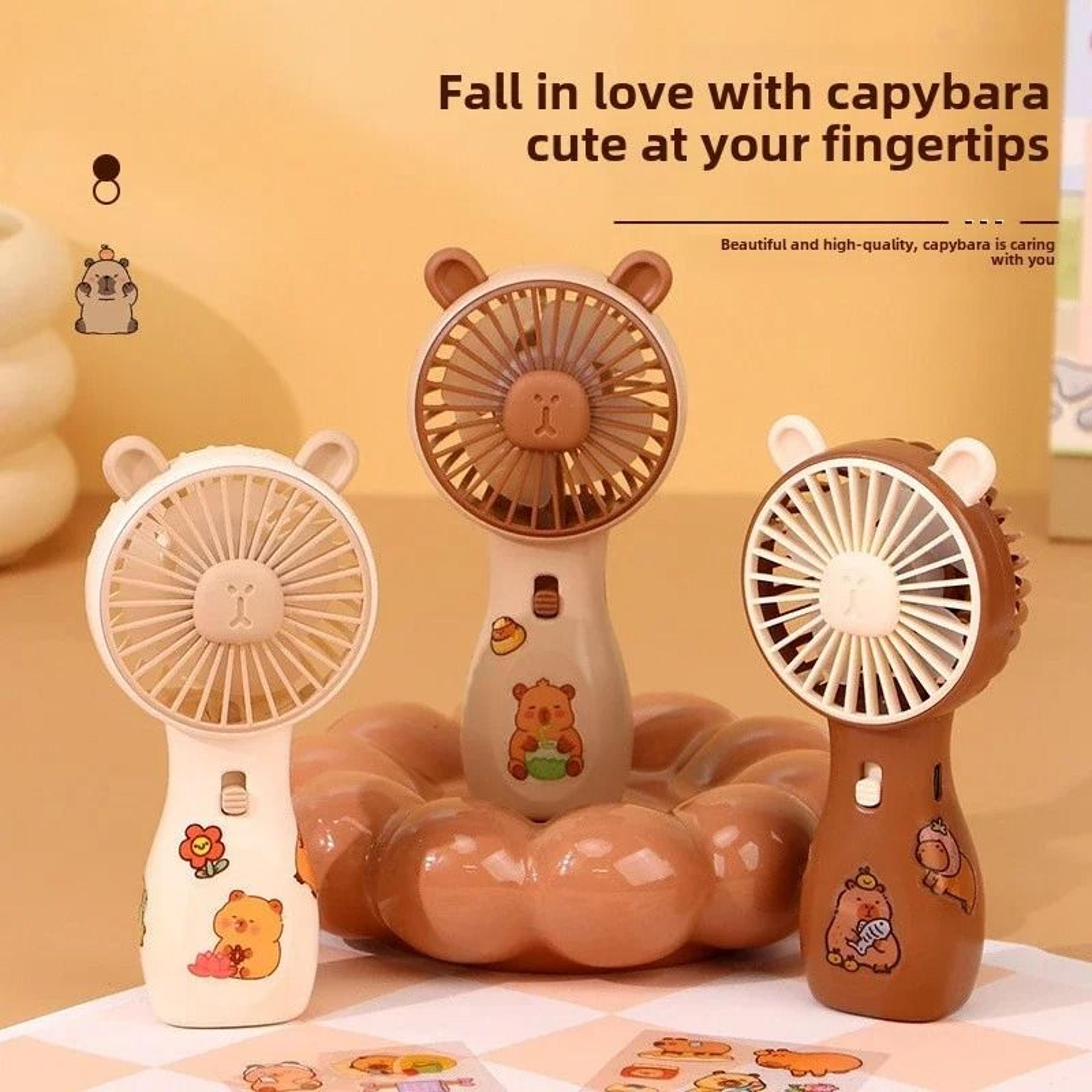 Cool Cartoon Mini Handheld Fan And HighPerformance Thermal Regulation Architecture 2