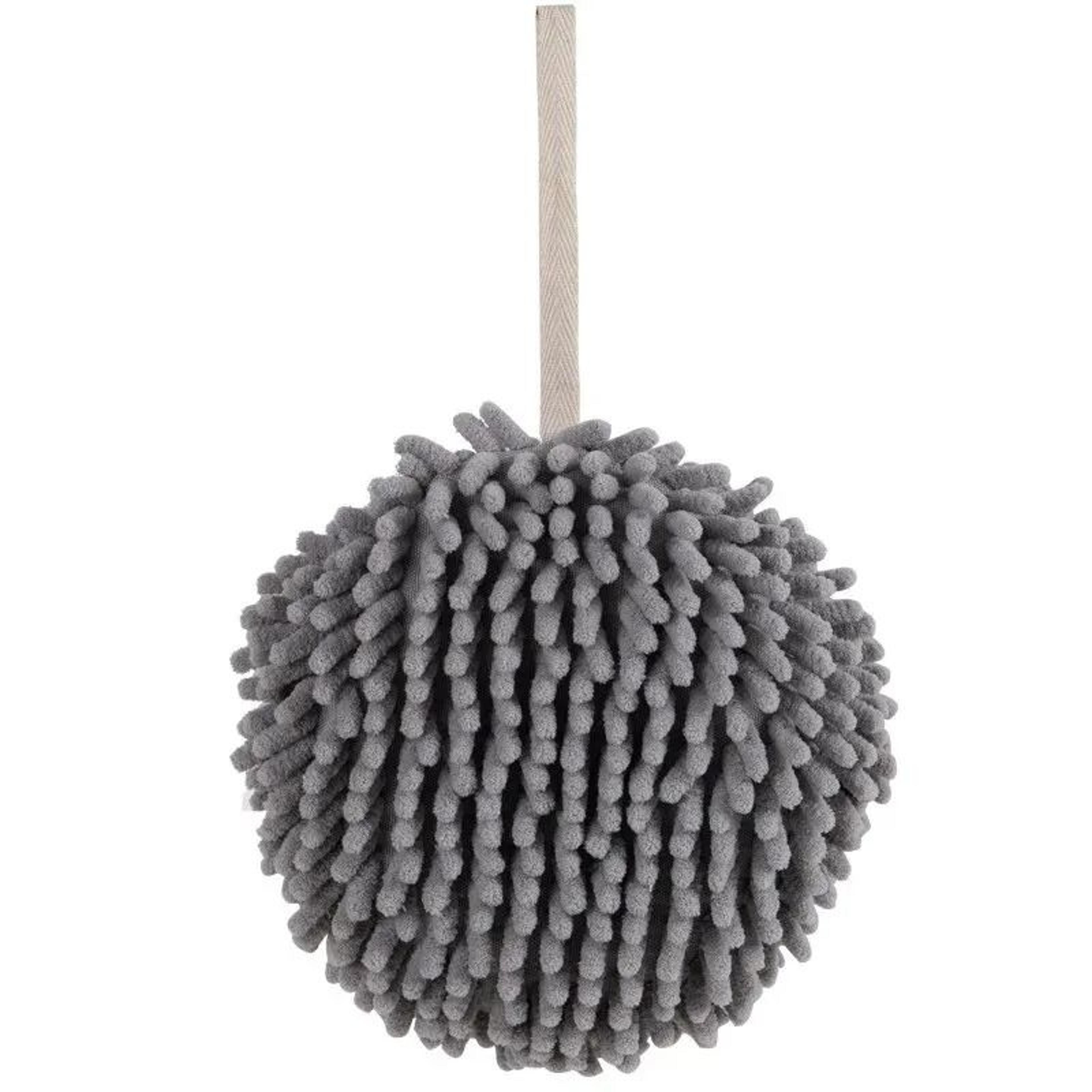 Hanging Soft Chenille Hand Towel Ball With QuickDry Absorbent Microfiber For Kitchen  Bathroom 2