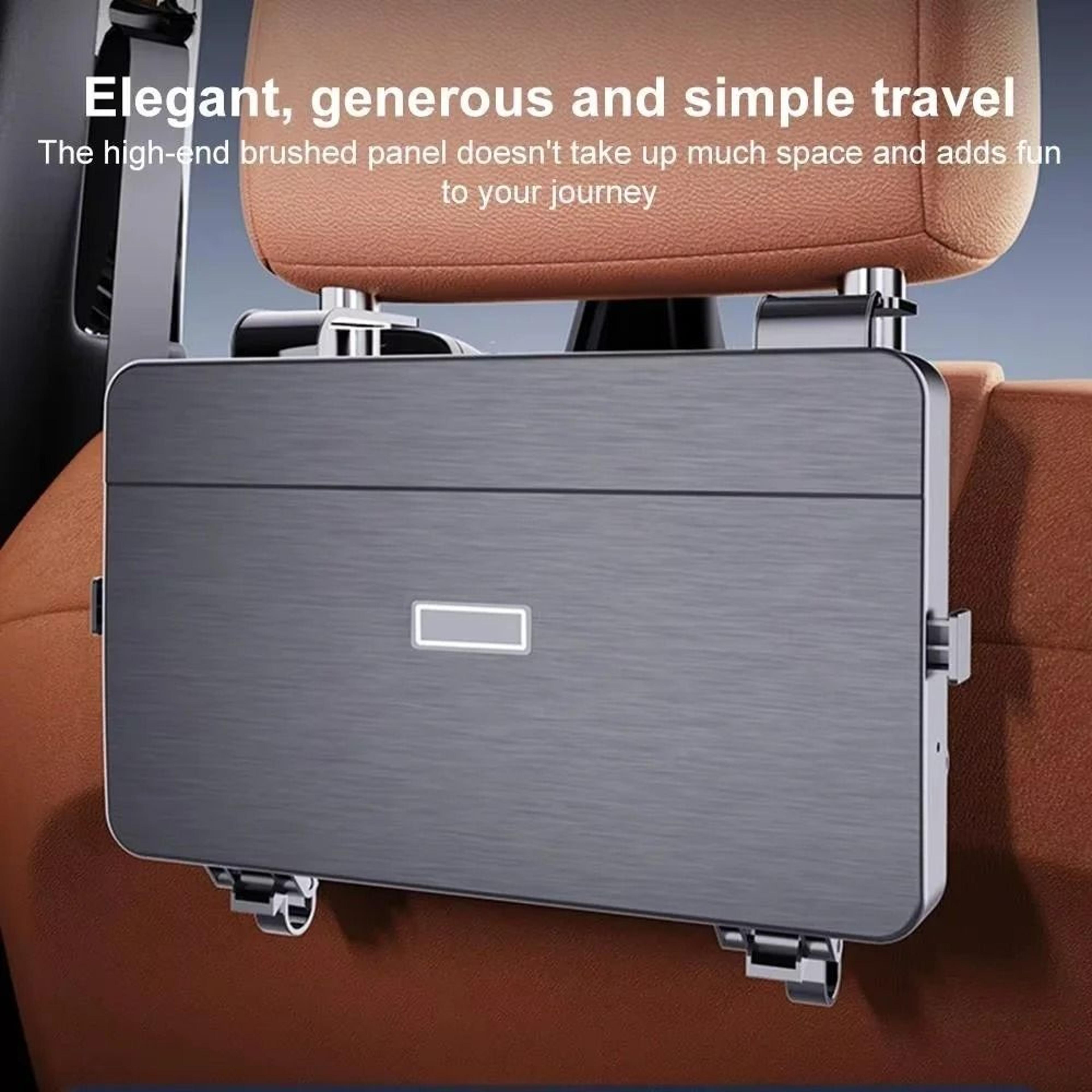 MultiFunction Foldable Car Back Seat Tray And Integrated Dining Infrastructure 5