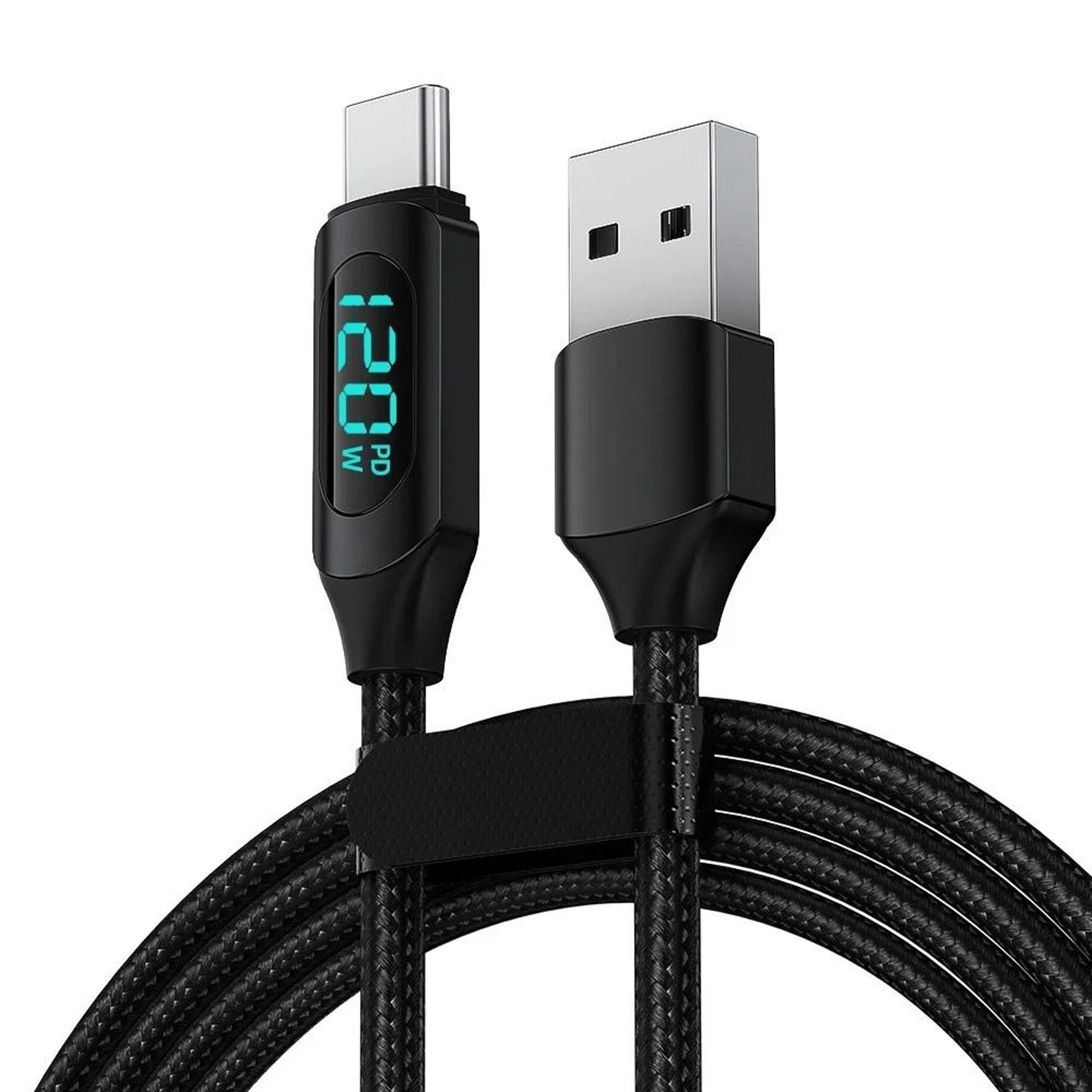 120W HighFidelity MultiLink USBC To USBC And USBA Data Cord 7
