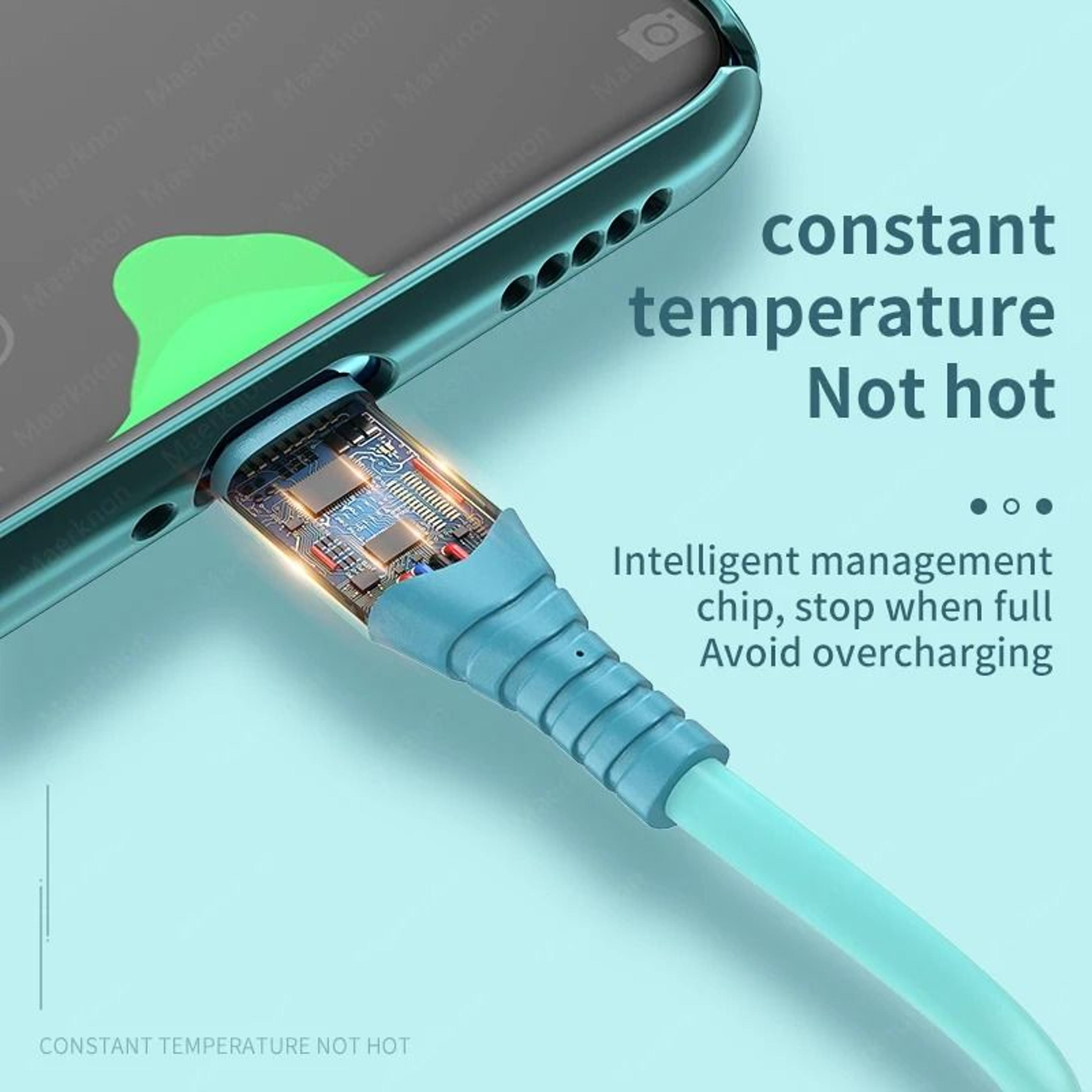 SuperSoft Liquid Silicone 5A Fast Charging USBC Cable 5