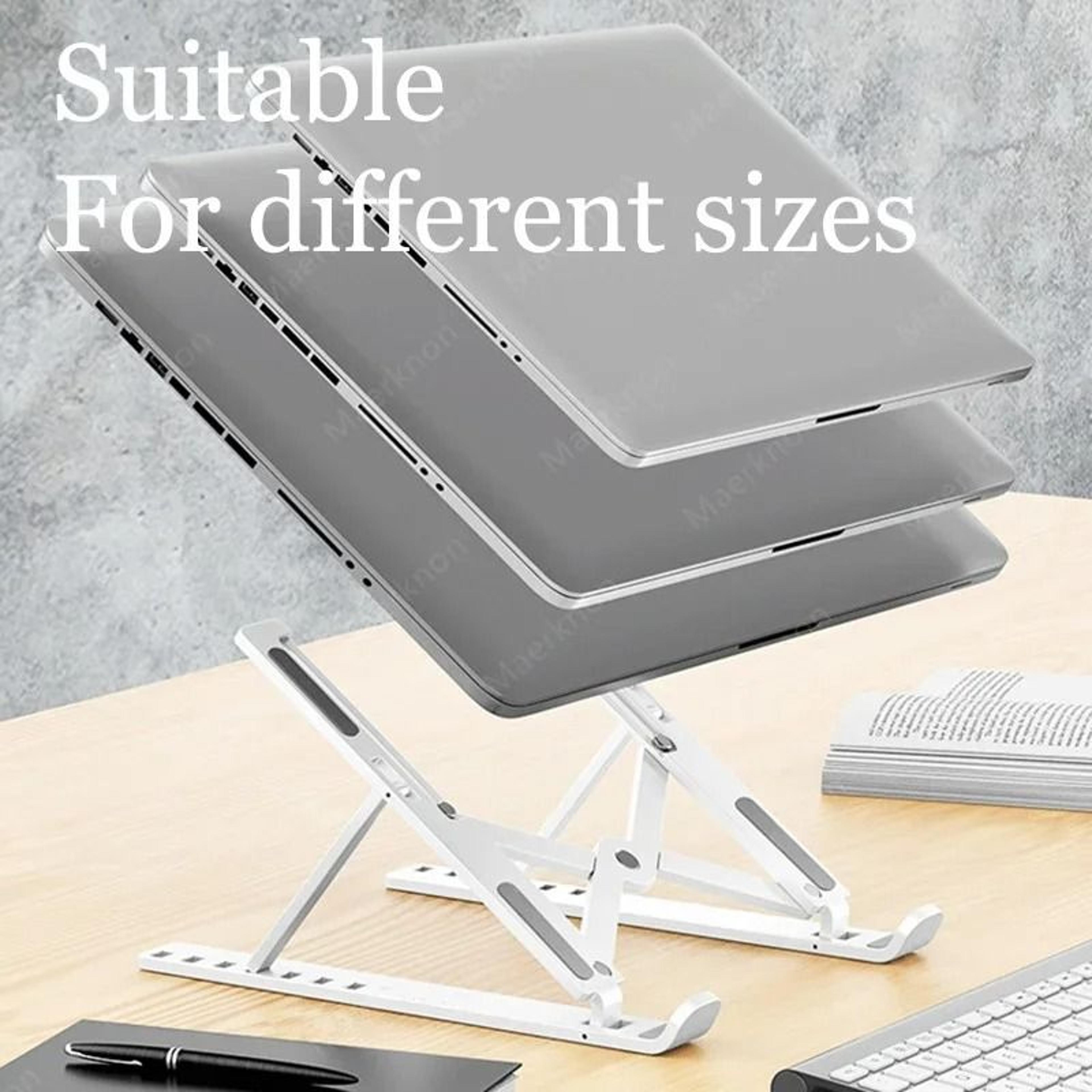 Portable Adjustable Aluminum Laptop  Tablet Stand 2